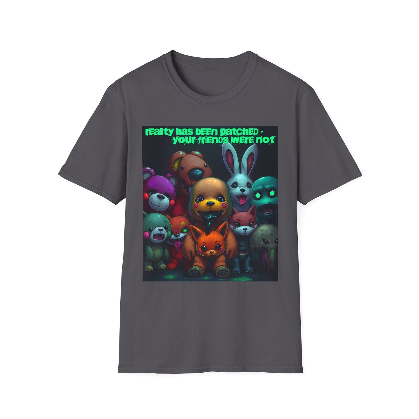 "Unpatched Friends — The Update Broke Them Tee" Printify