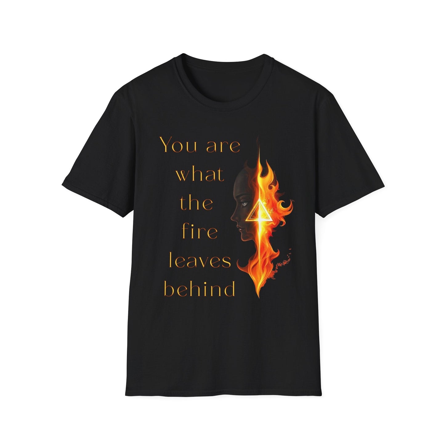 "What the Fire Leaves Behind — The Alchemy Tee" Printify