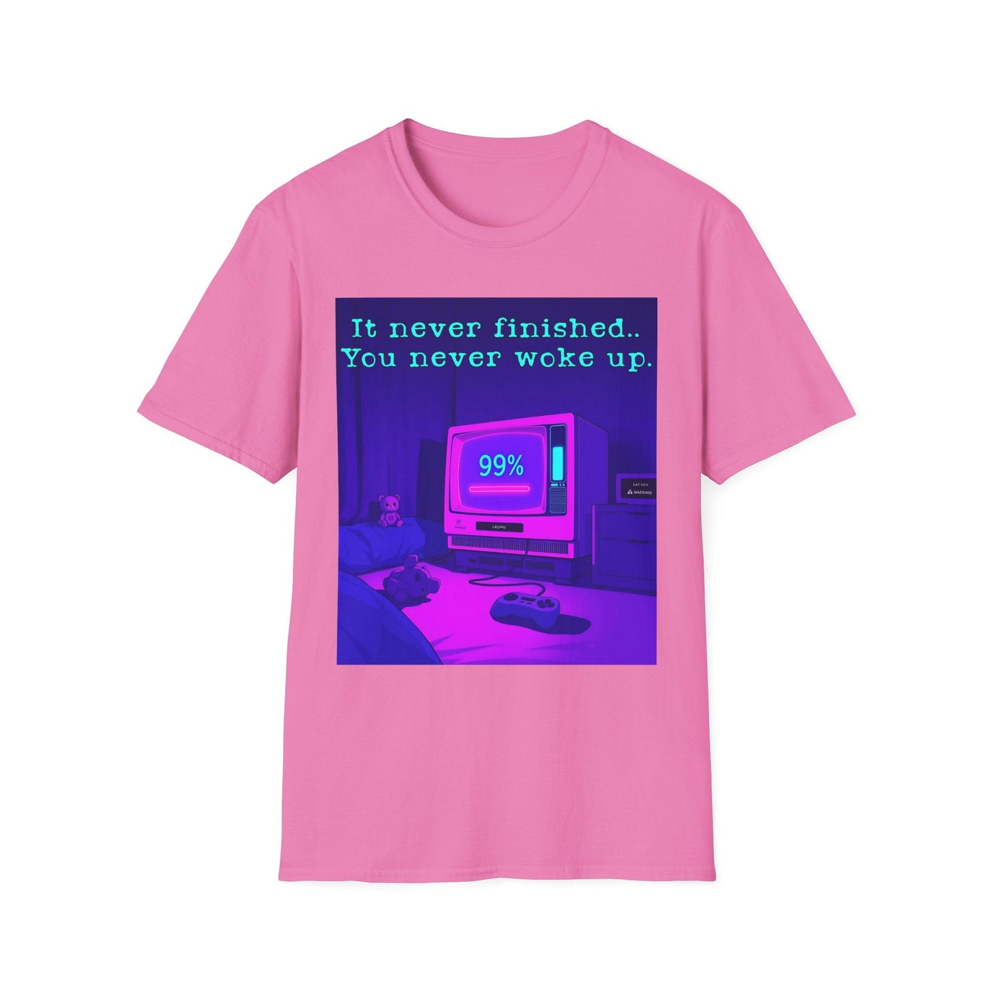 "Save Failed — The Memory Glitched Tee" Printify