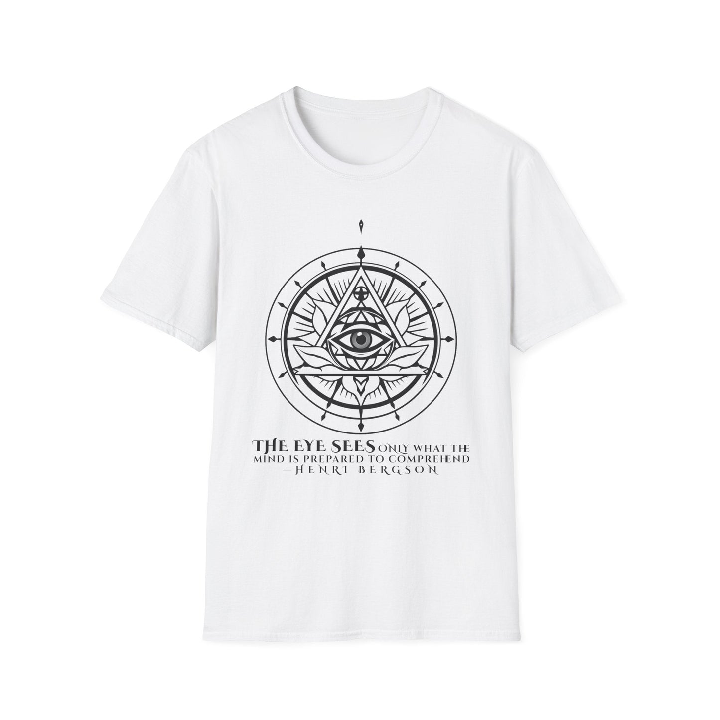 "The Eye Sees — Perception & Preparedness Tee" Printify