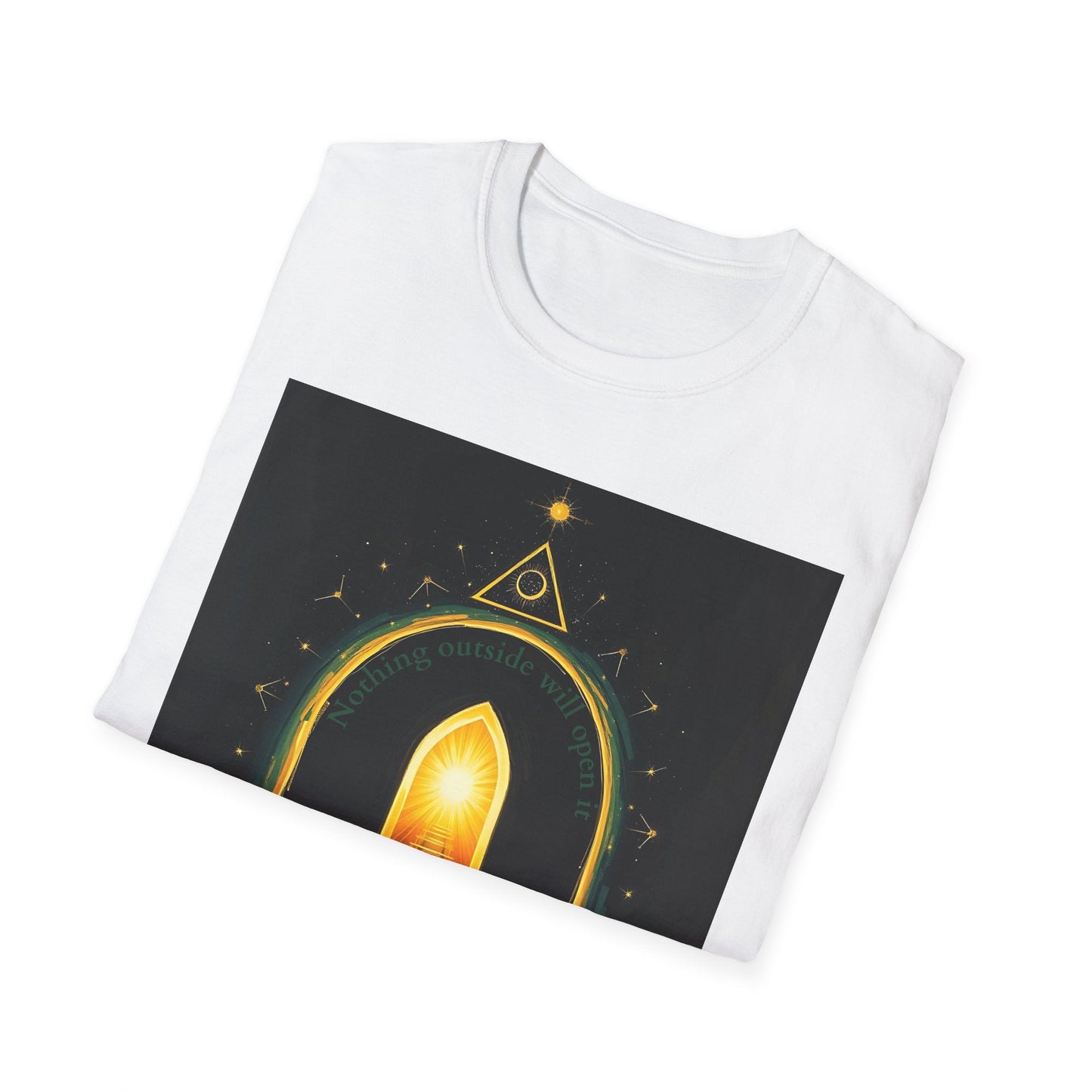 "Nothing Outside Will Open It — The Inner Flame Tee" Printify