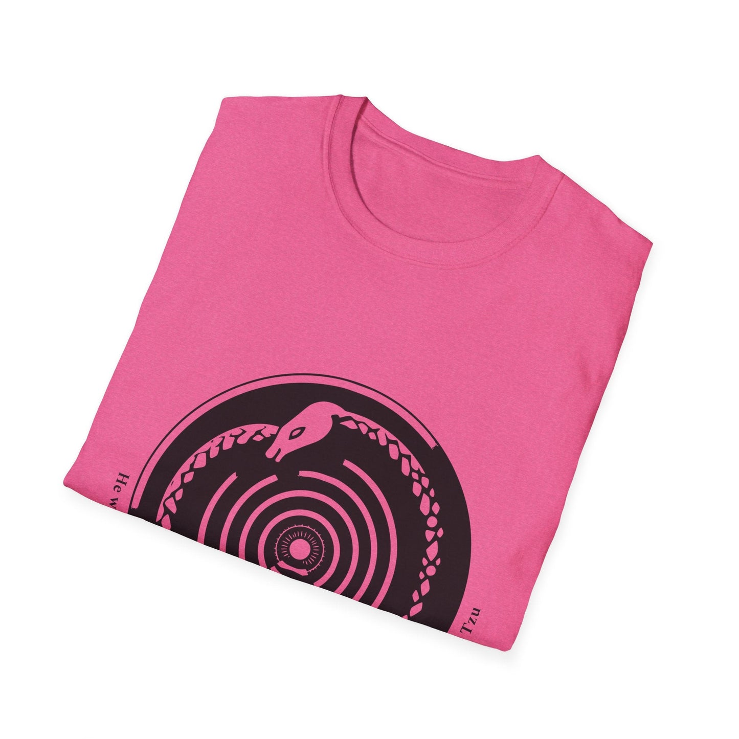 "Know Thy Spiral — Lao Tzu Enlightenment Tee" Printify