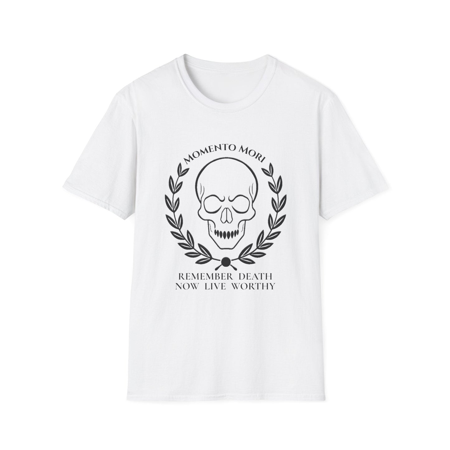 "Remember Death — Memento Mori Valor Tee" Printify