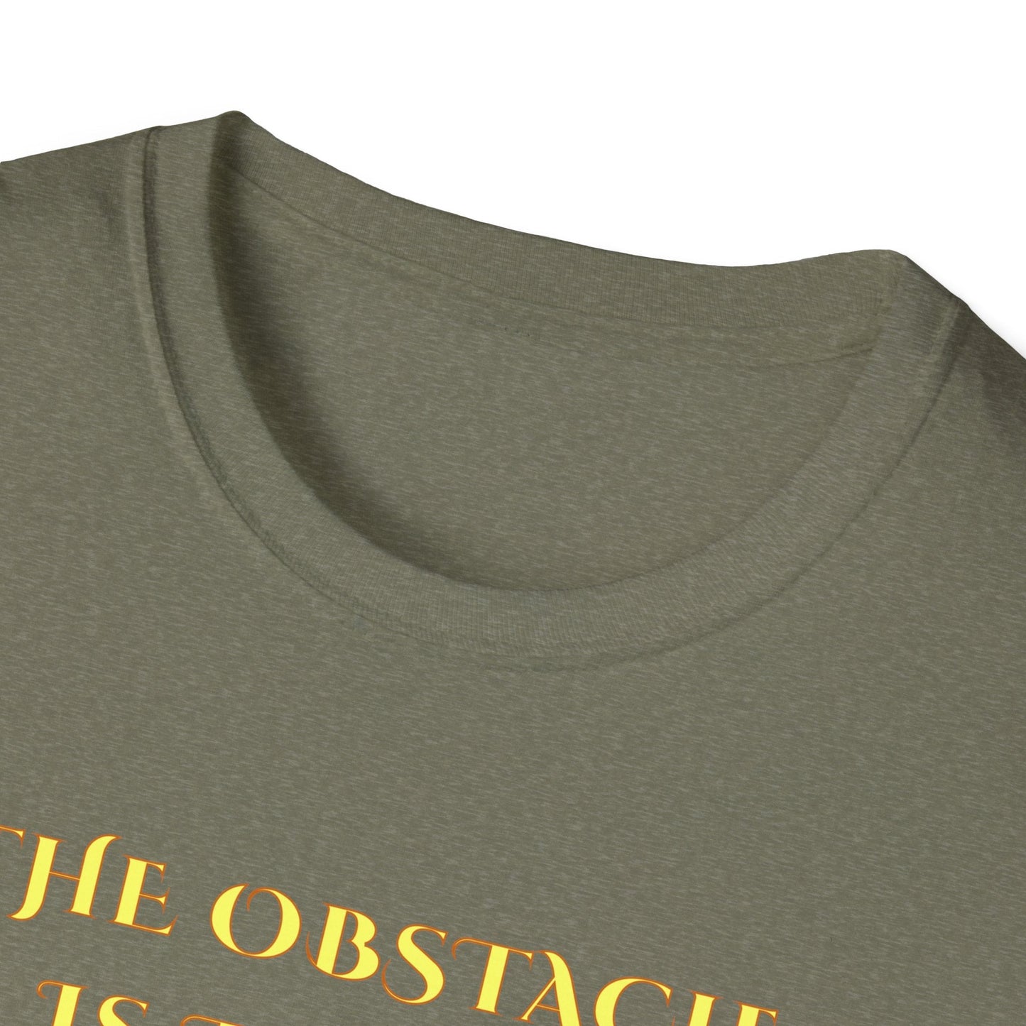 "Forged by the Flame — The Obstacle Is the Way Tee" Printify