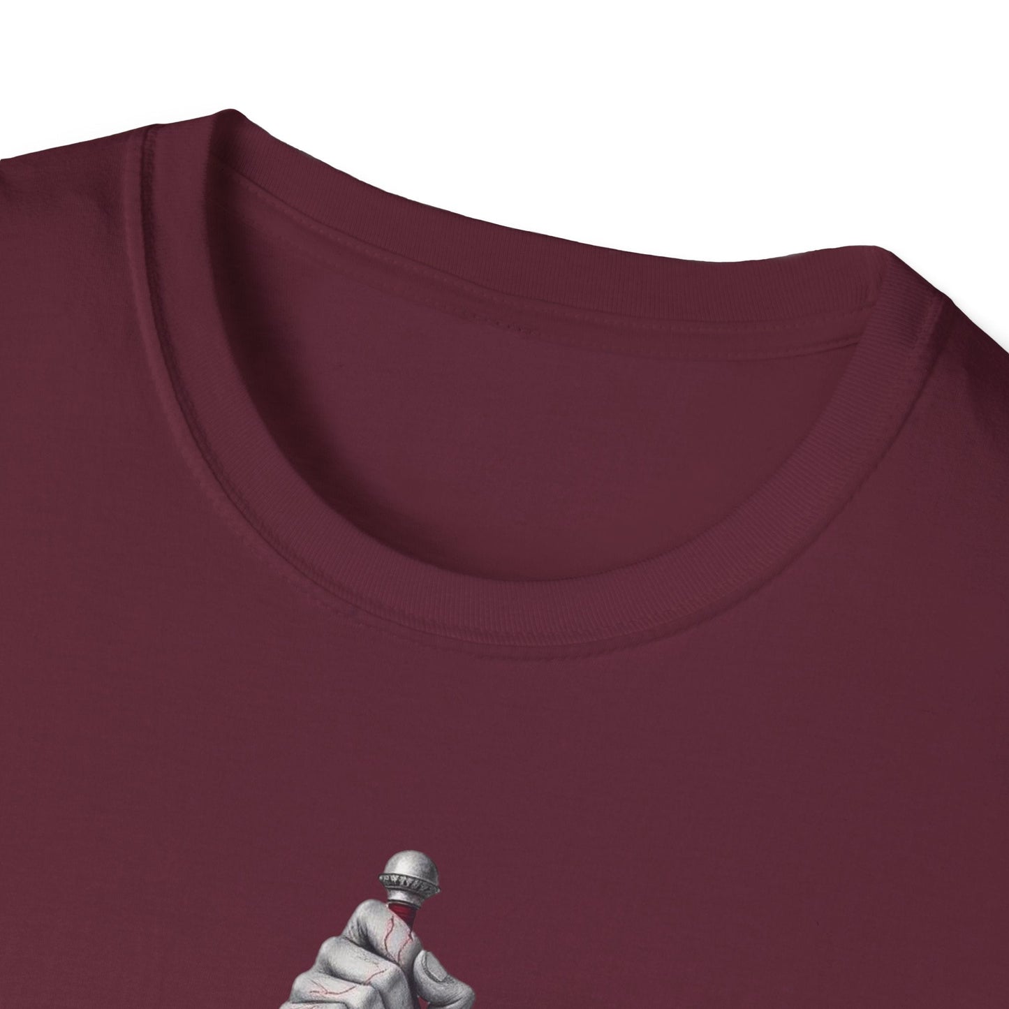"Rooted in Red — The Wound & Blade Tee" Printify