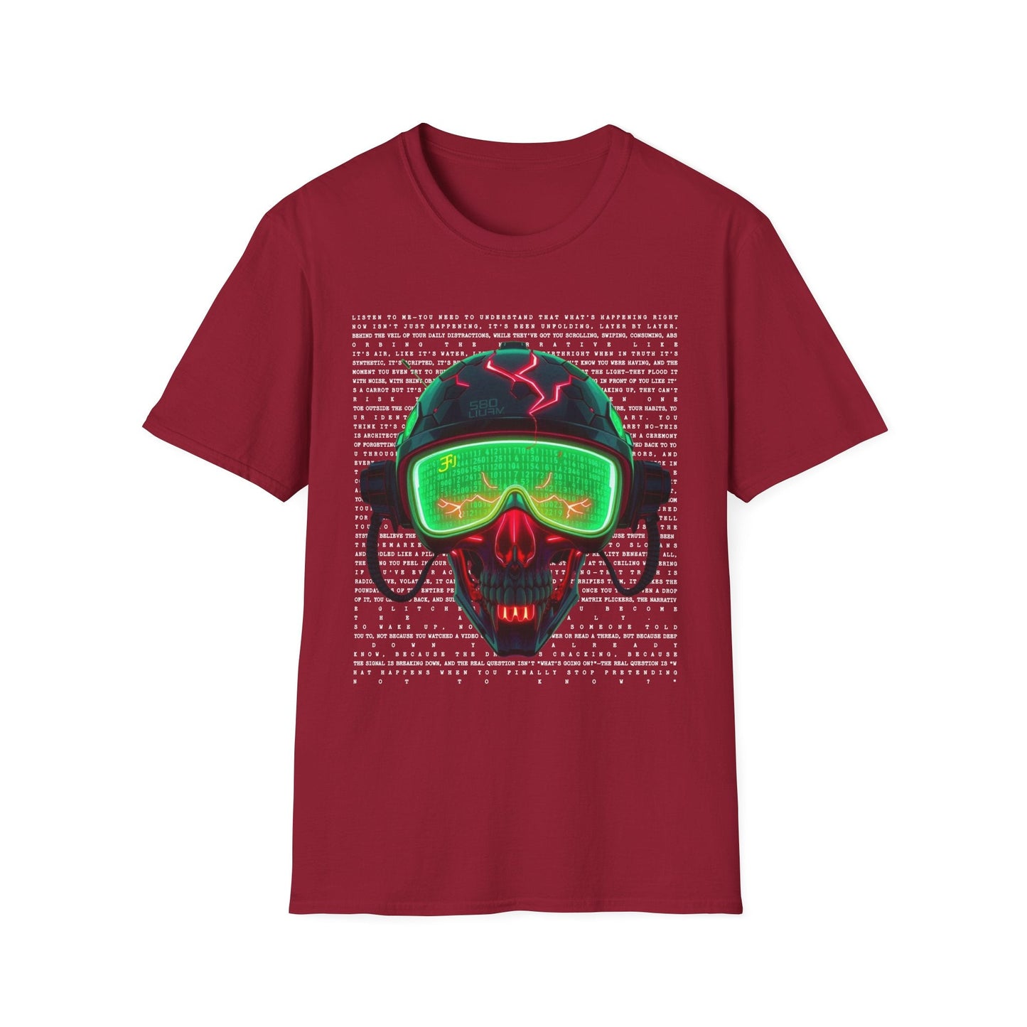 "Feed Fatal — The Signal Skull Tee" Printify