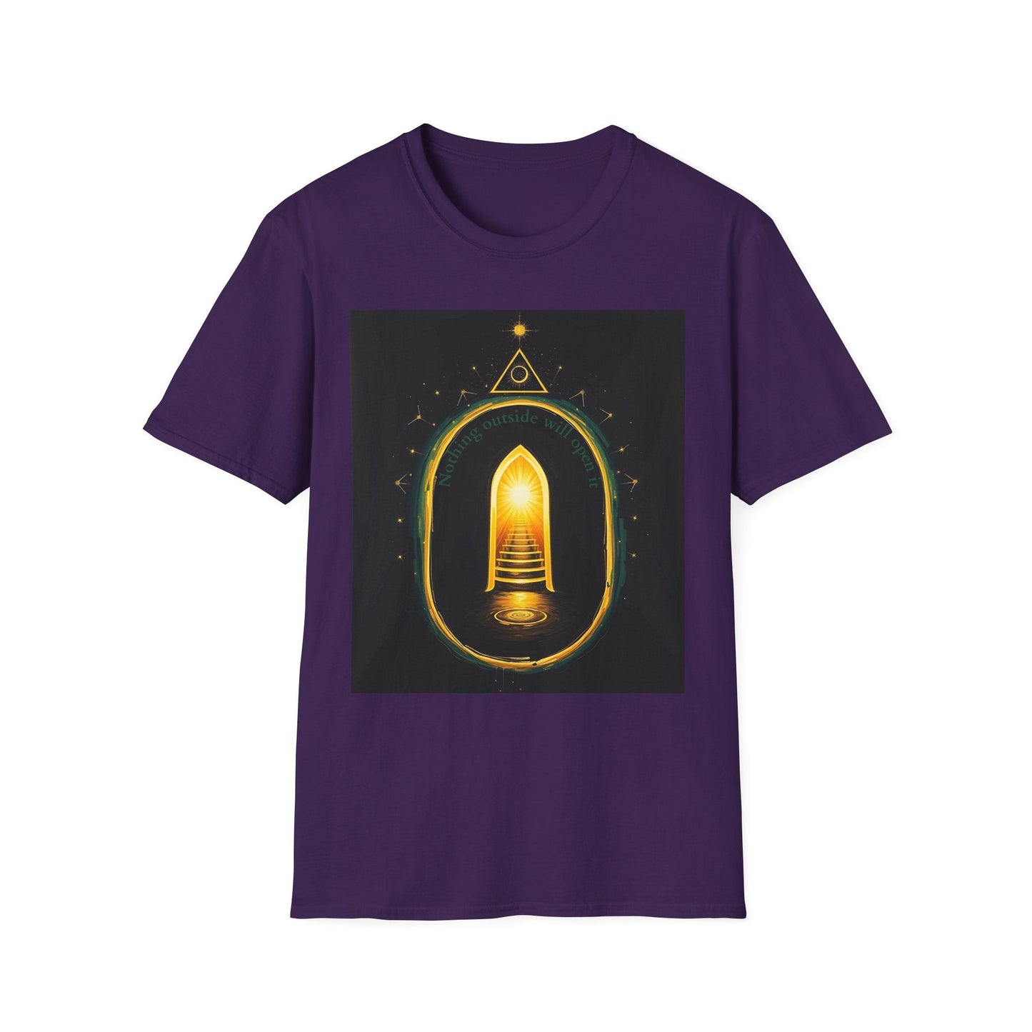 "Nothing Outside Will Open It — The Inner Flame Tee" Printify