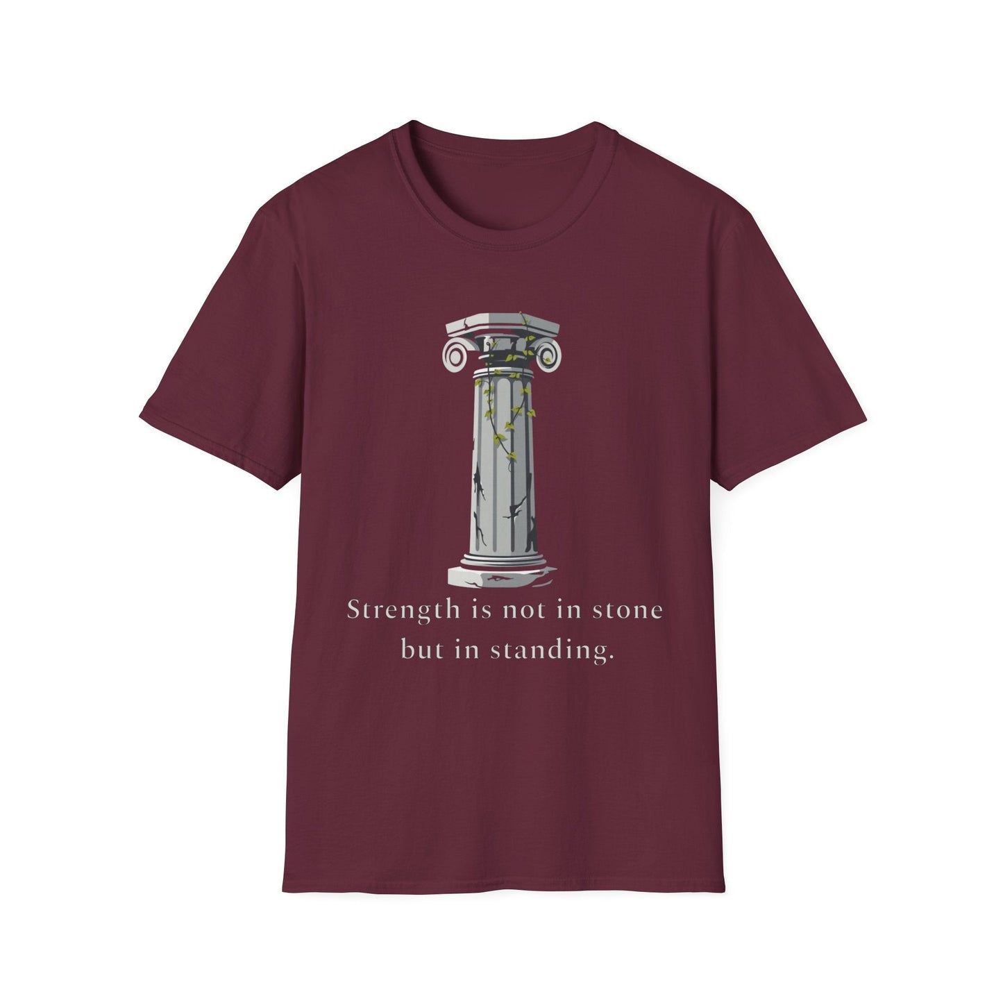 "The Pillar Remains — The Standing Stone Tee" Printify