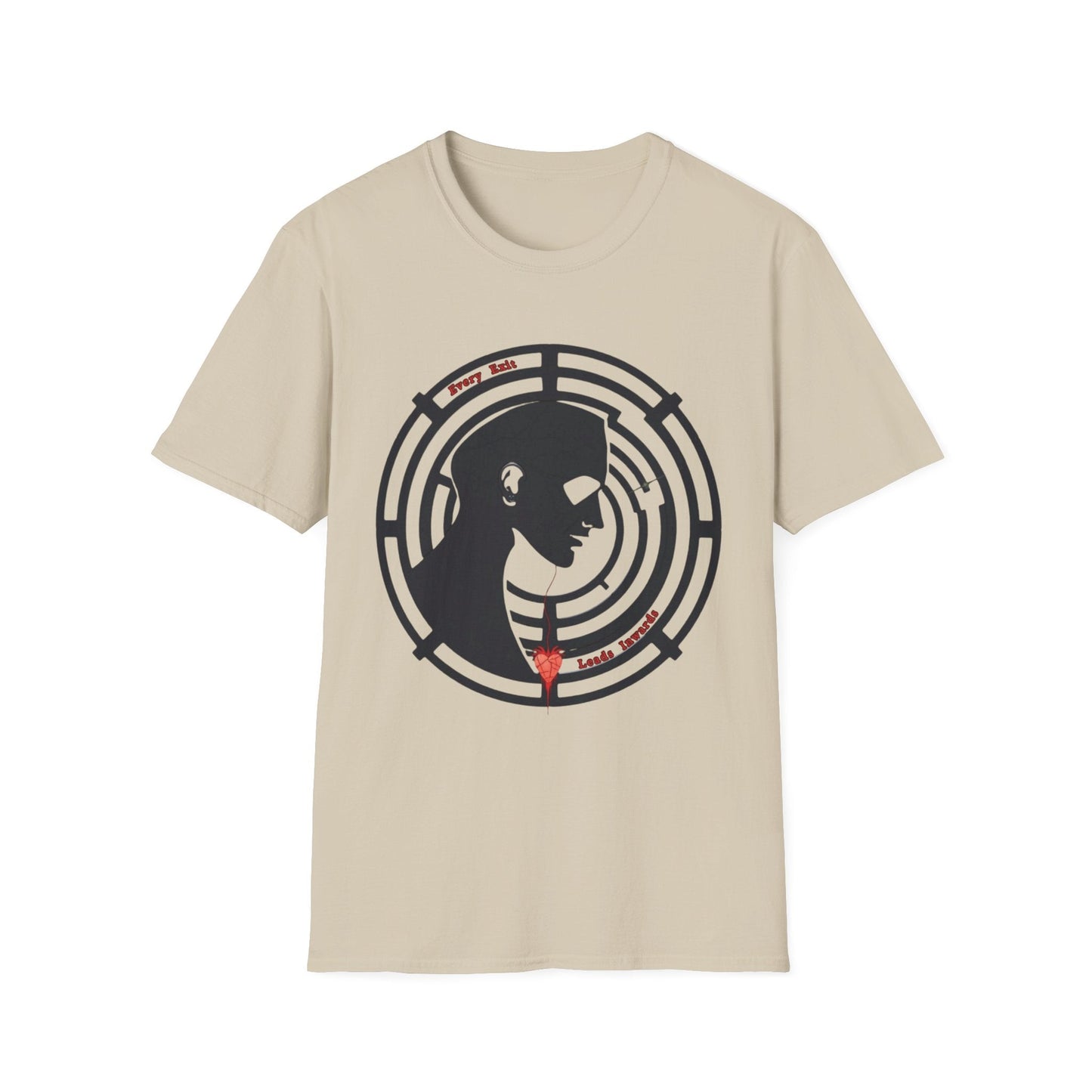 "The Heart Knows — The Labyrinth Mind Tee" Printify
