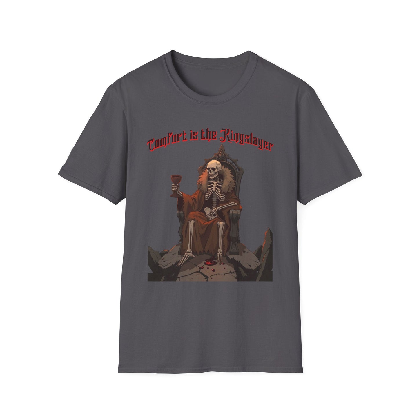 "Kingslayer’s Throne — The Death by Comfort Tee" Printify