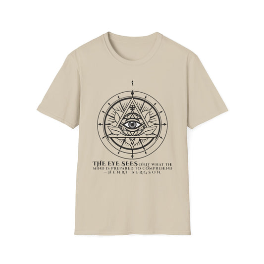 "The Eye Sees — Perception & Preparedness Tee" Printify