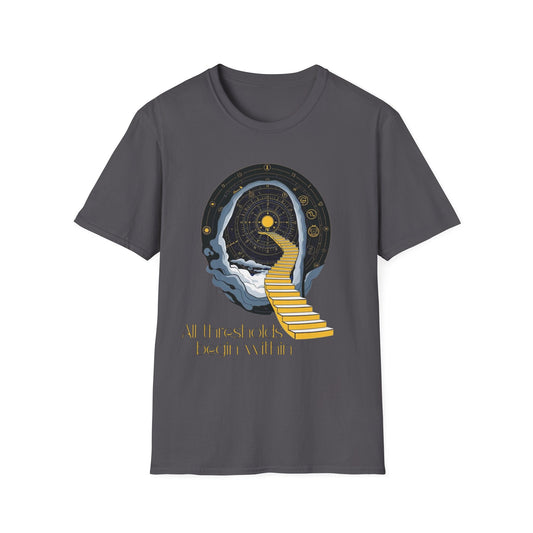 "The Inner Gate — All Thresholds Begin Within Tee" Printify