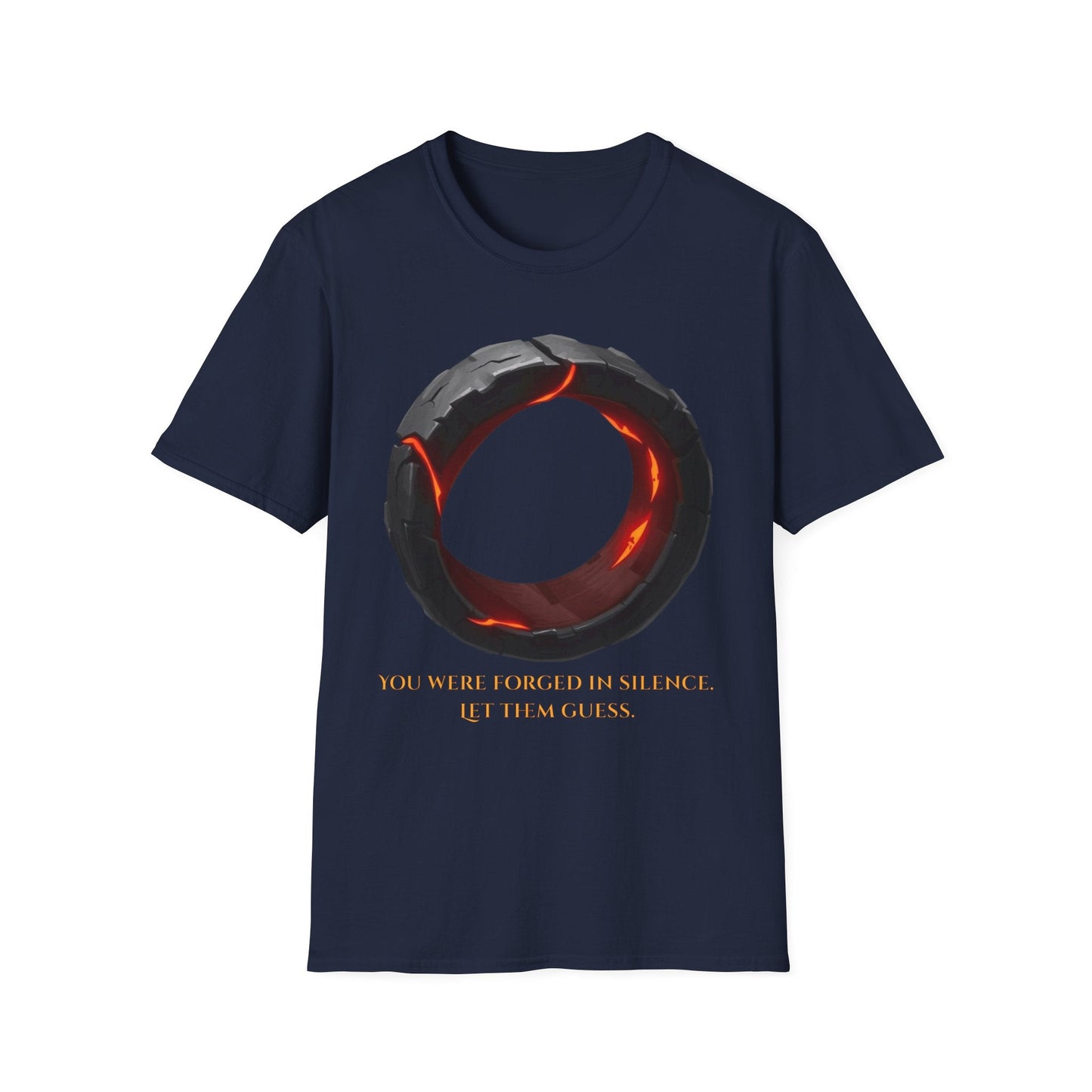 "Let Them Guess — The Forged in Silence Tee" Printify