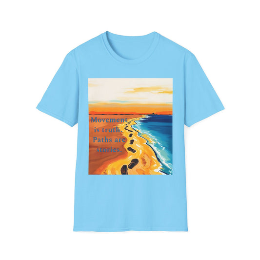 "Truth Moves — The Story in Steps Tee" Printify