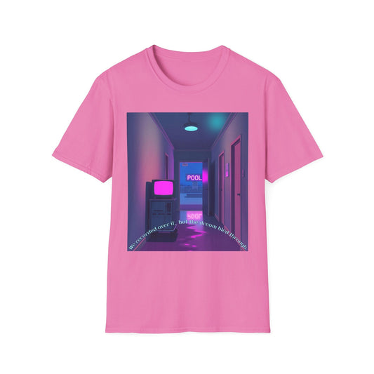 "The Dream Bled Through — VHS Memory Pool Tee" Printify