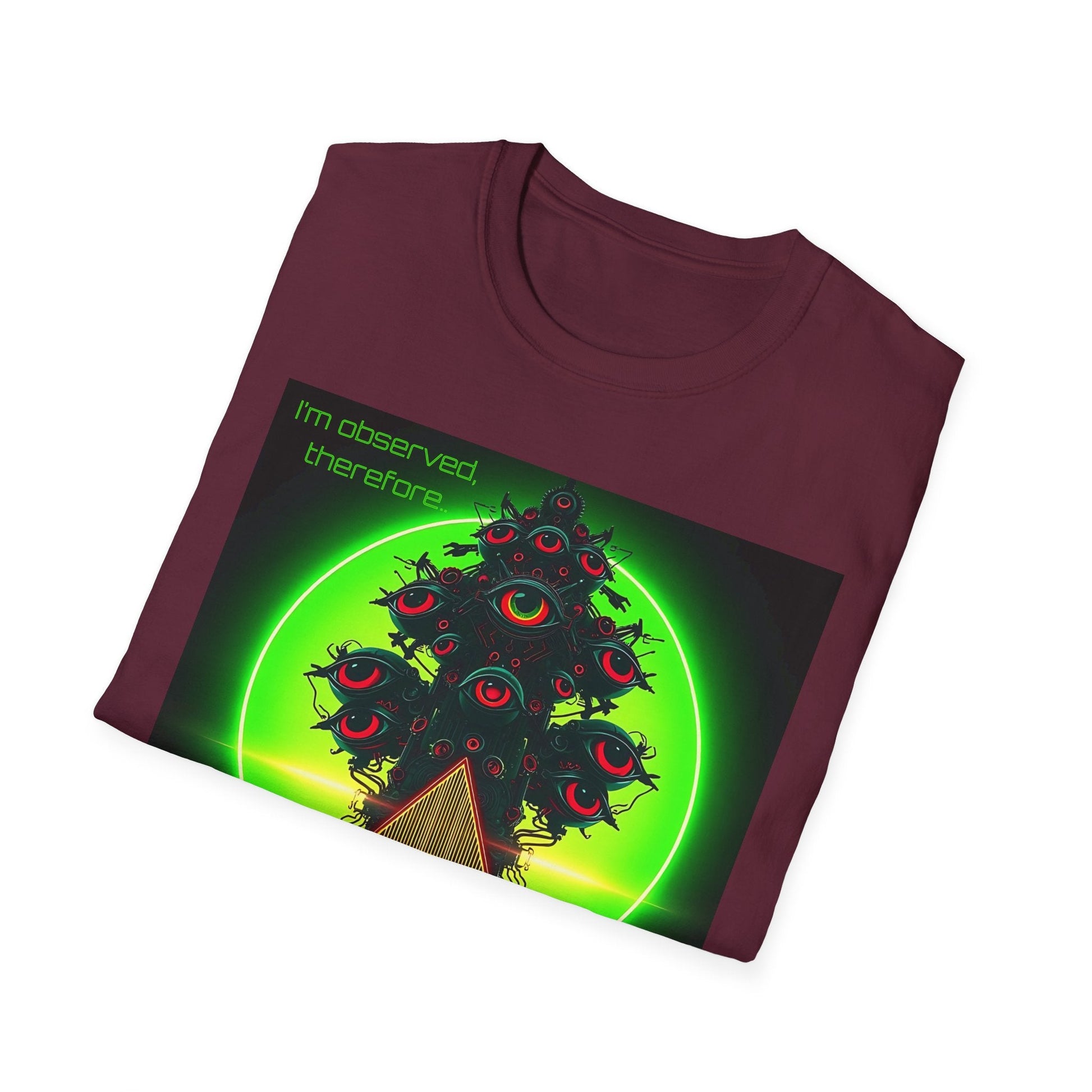 "I Am Seen, Therefore I Run — The Anomaly Tee" Printify