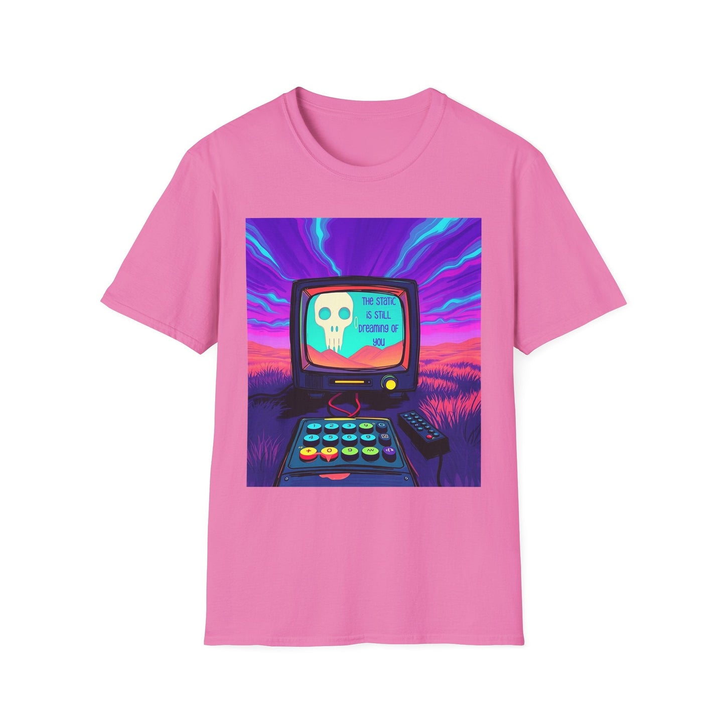 "The Static Is Still Dreaming of You — Channel Zero Tee" Printify