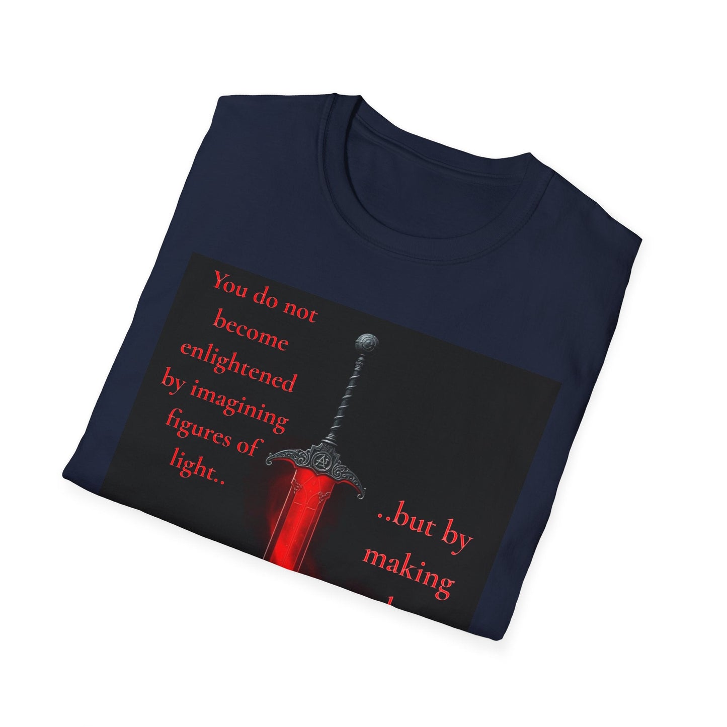 "Darkness Made Conscious — The Jung Blade Tee" Printify