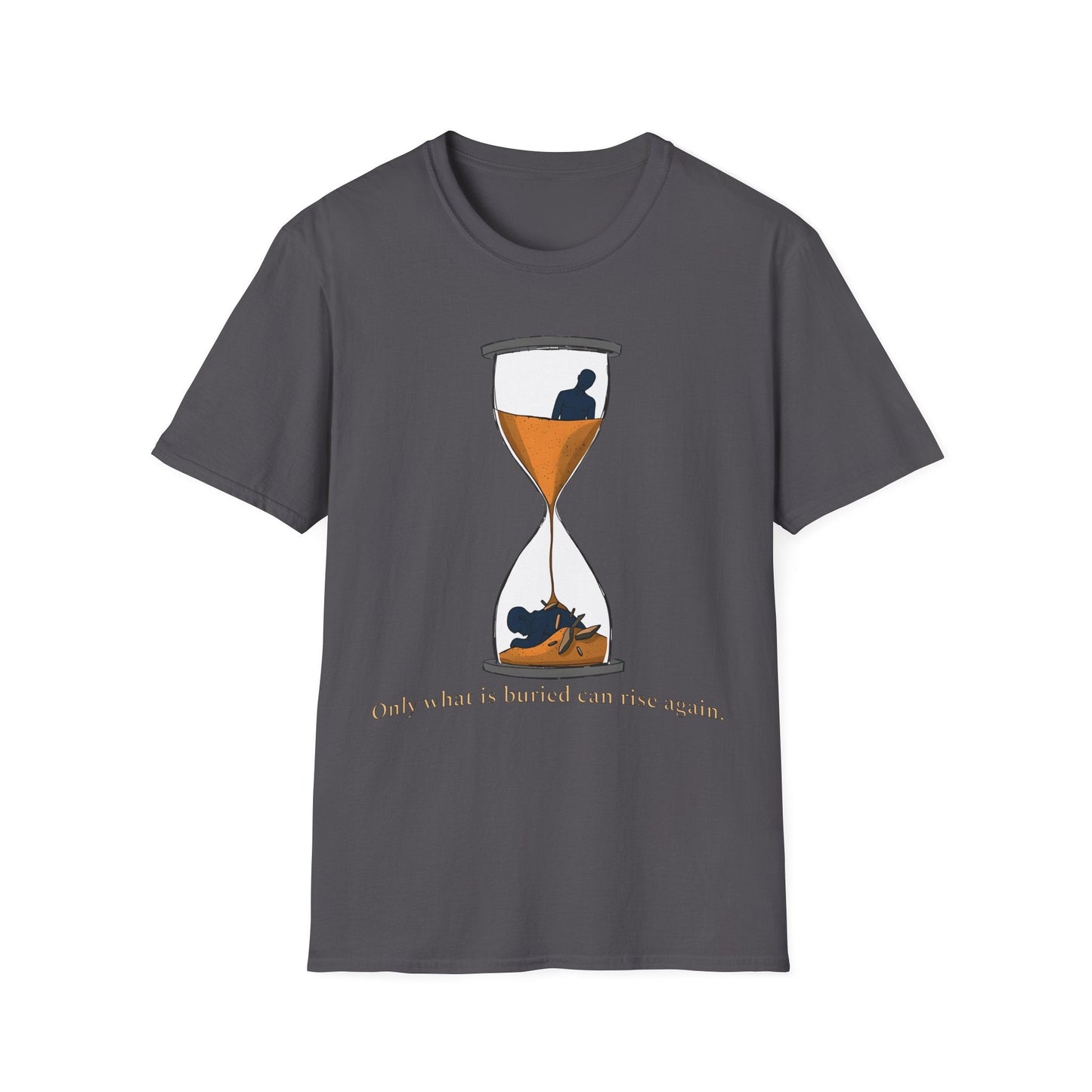 "What’s Buried Returns — The Hourglass Tee" Printify