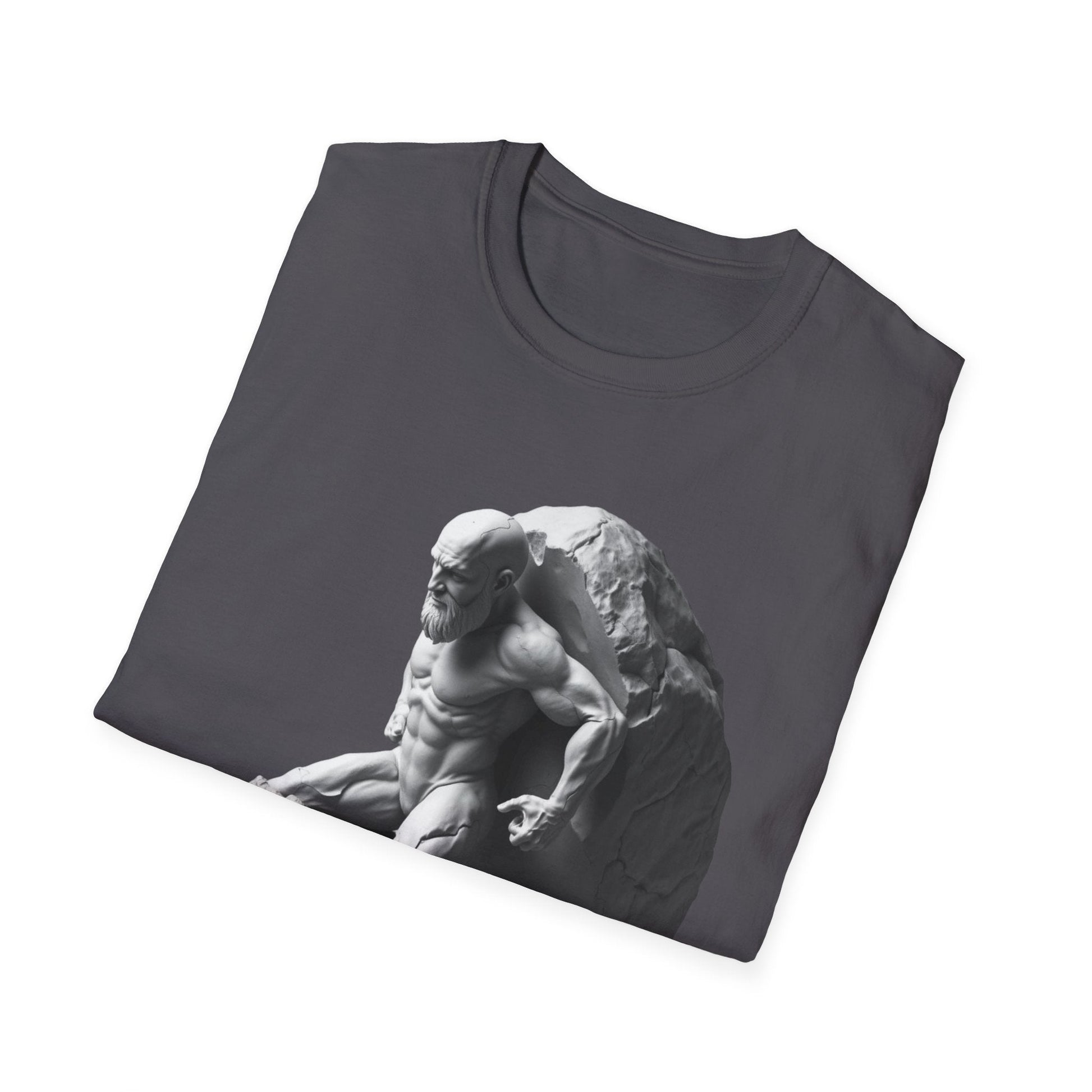 "Become the Burden — The Sisyphus Creed Tee" Printify
