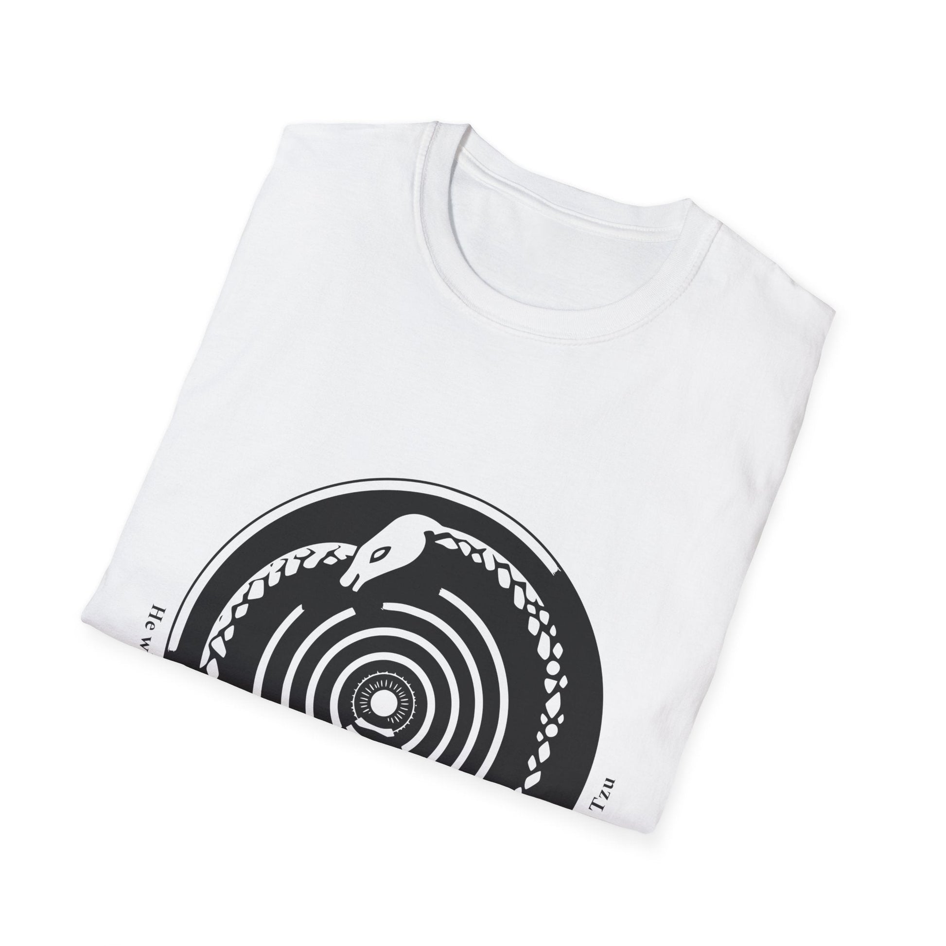 "Know Thy Spiral — Lao Tzu Enlightenment Tee" Printify
