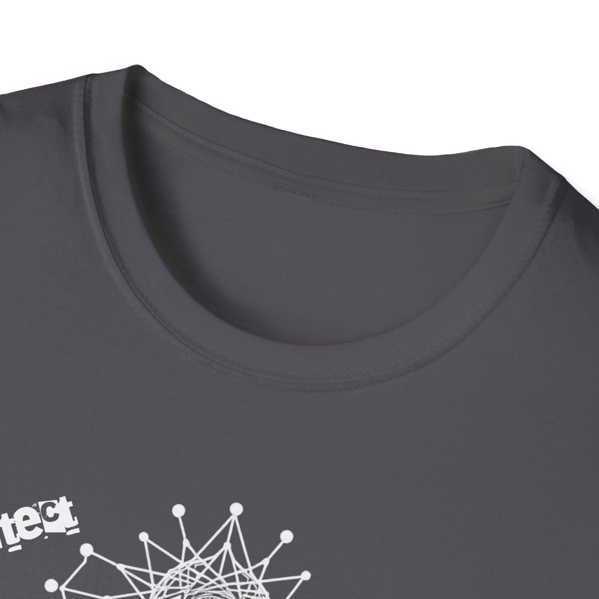 The Universe Built in Code – Brain Meets Spirit Tee Printify