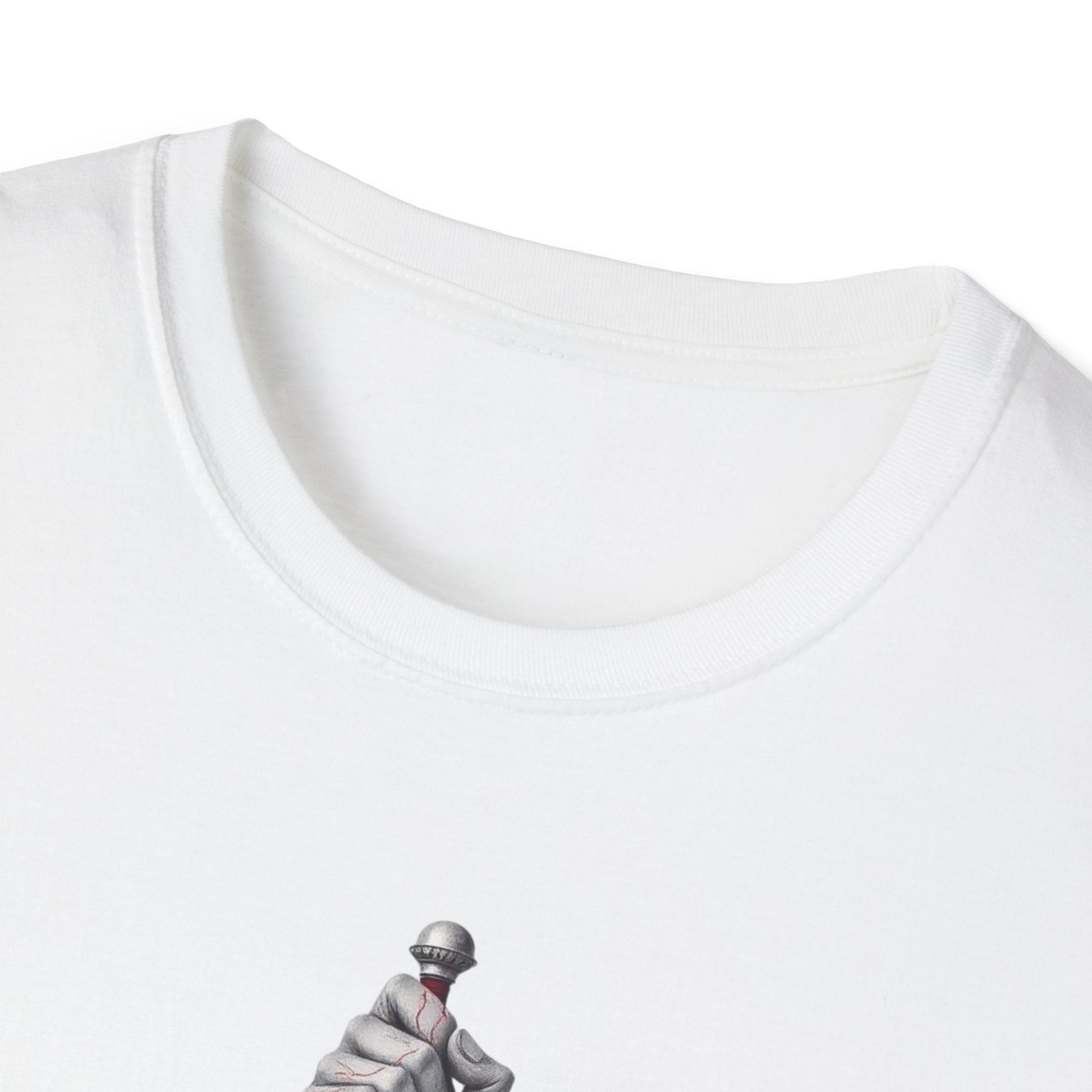 "Rooted in Red — The Wound & Blade Tee" Printify