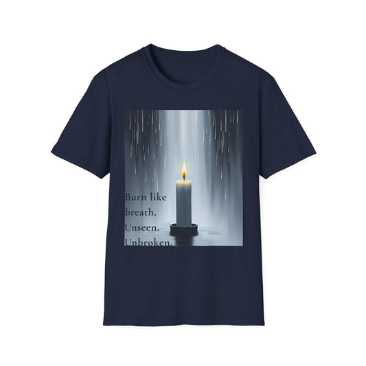"Breathfire — The Silent Flame Tee" Printify