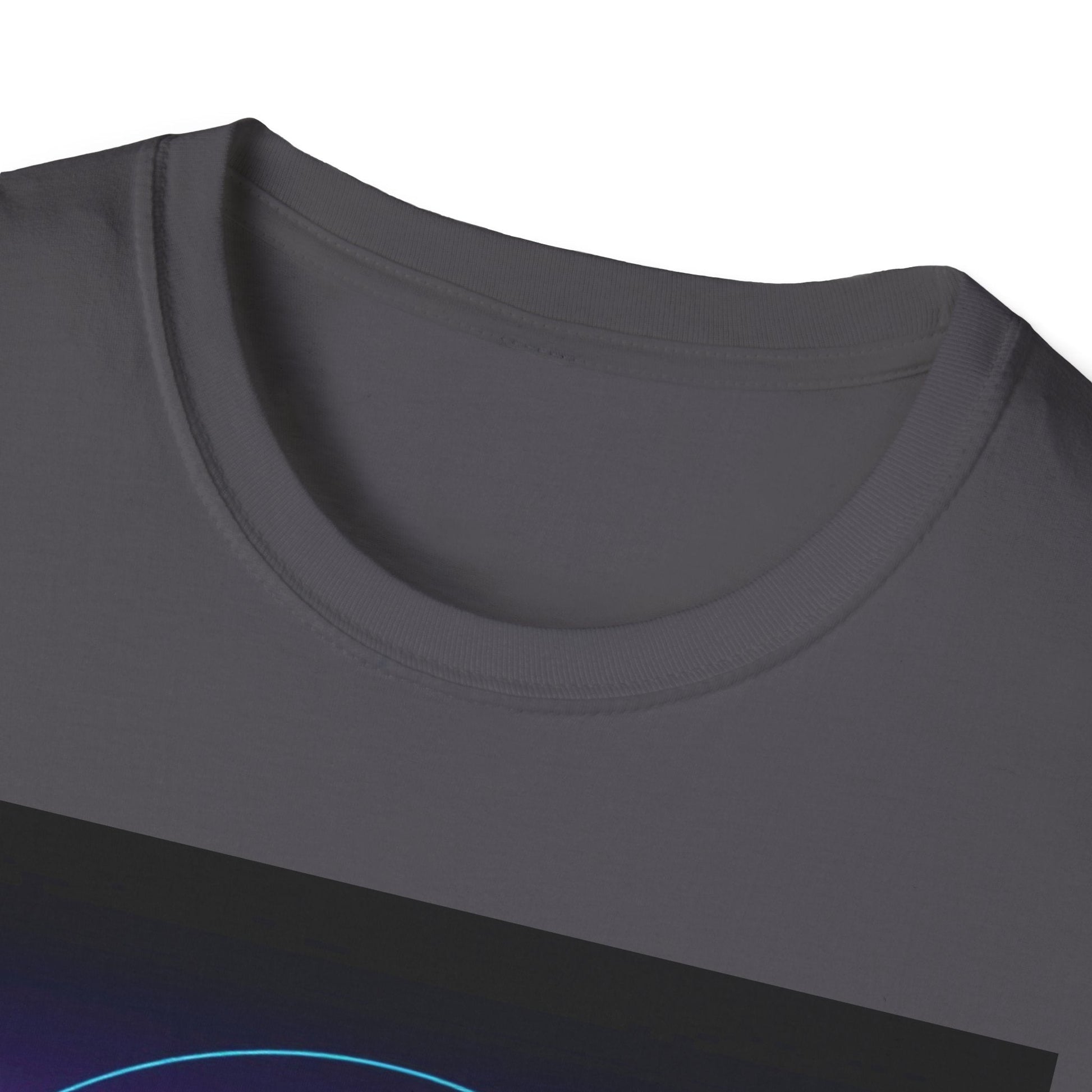 "Buffering — Glitched Hourglass Tee" Printify