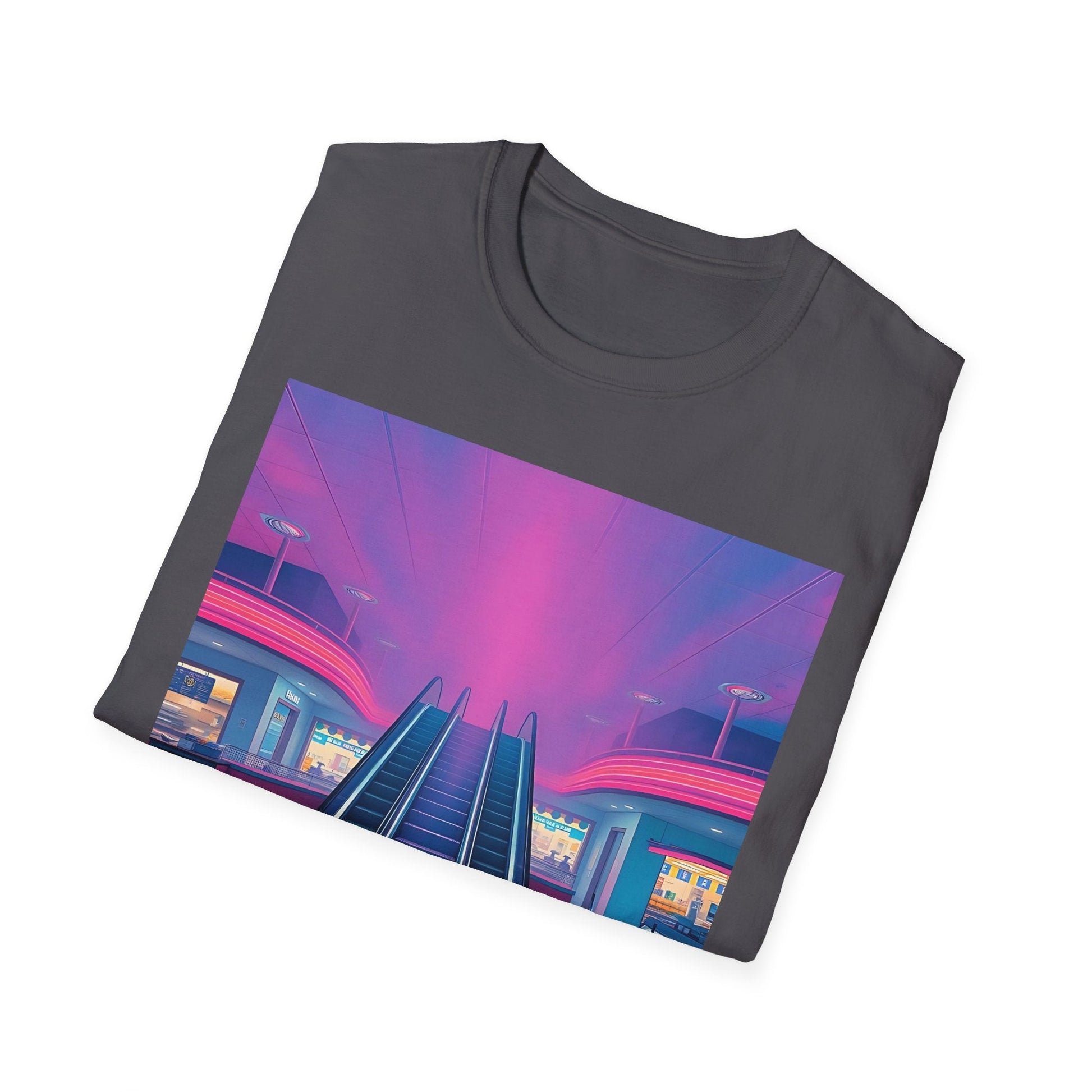 "Already Over — The Escalator Exit Tee" Printify