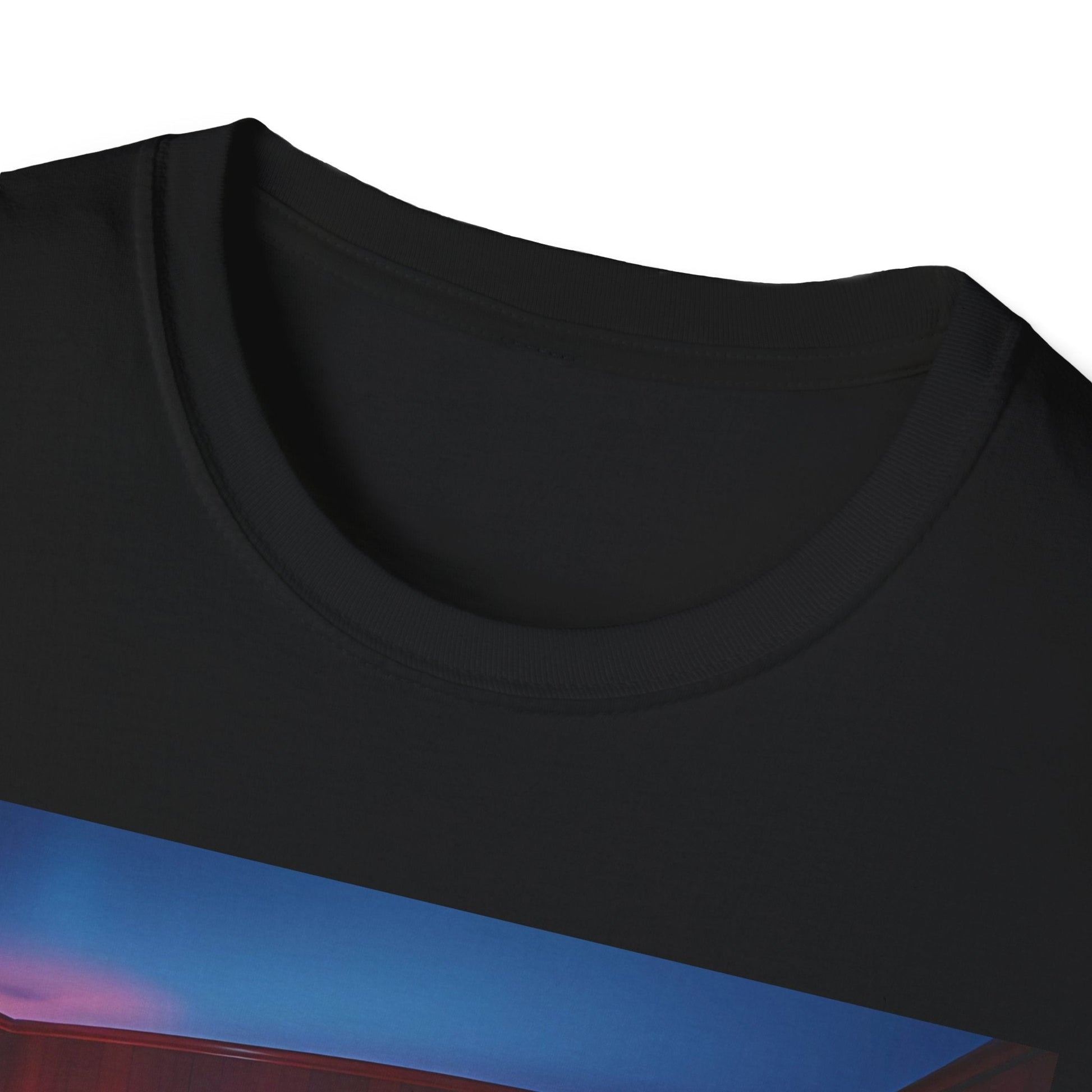 "Familiar Strangeness — The Looping Room Tee" Printify