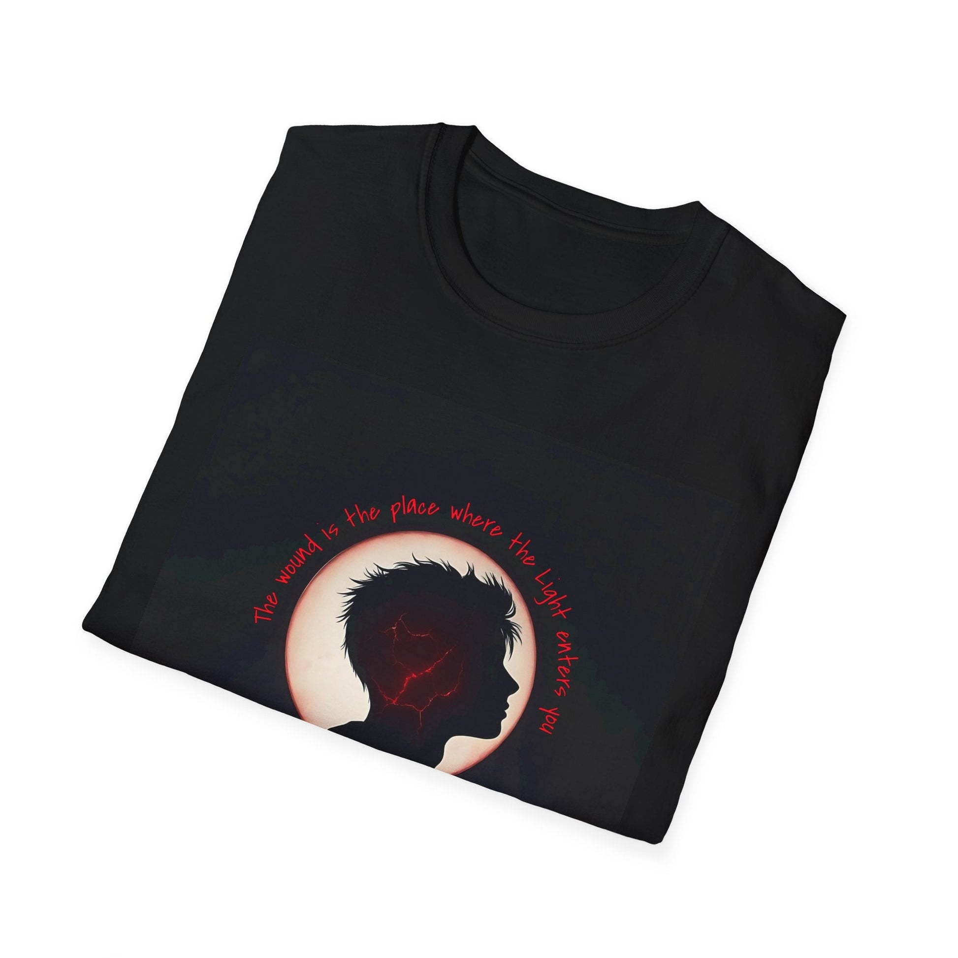 "Where the Light Breaks In — The Wound Tee" Printify
