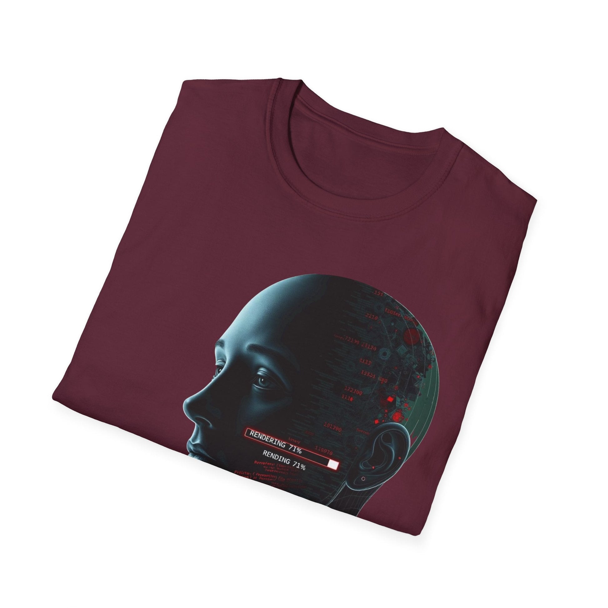 "The Dream Kept Uploading — The Digital Ghost Tee" Printify