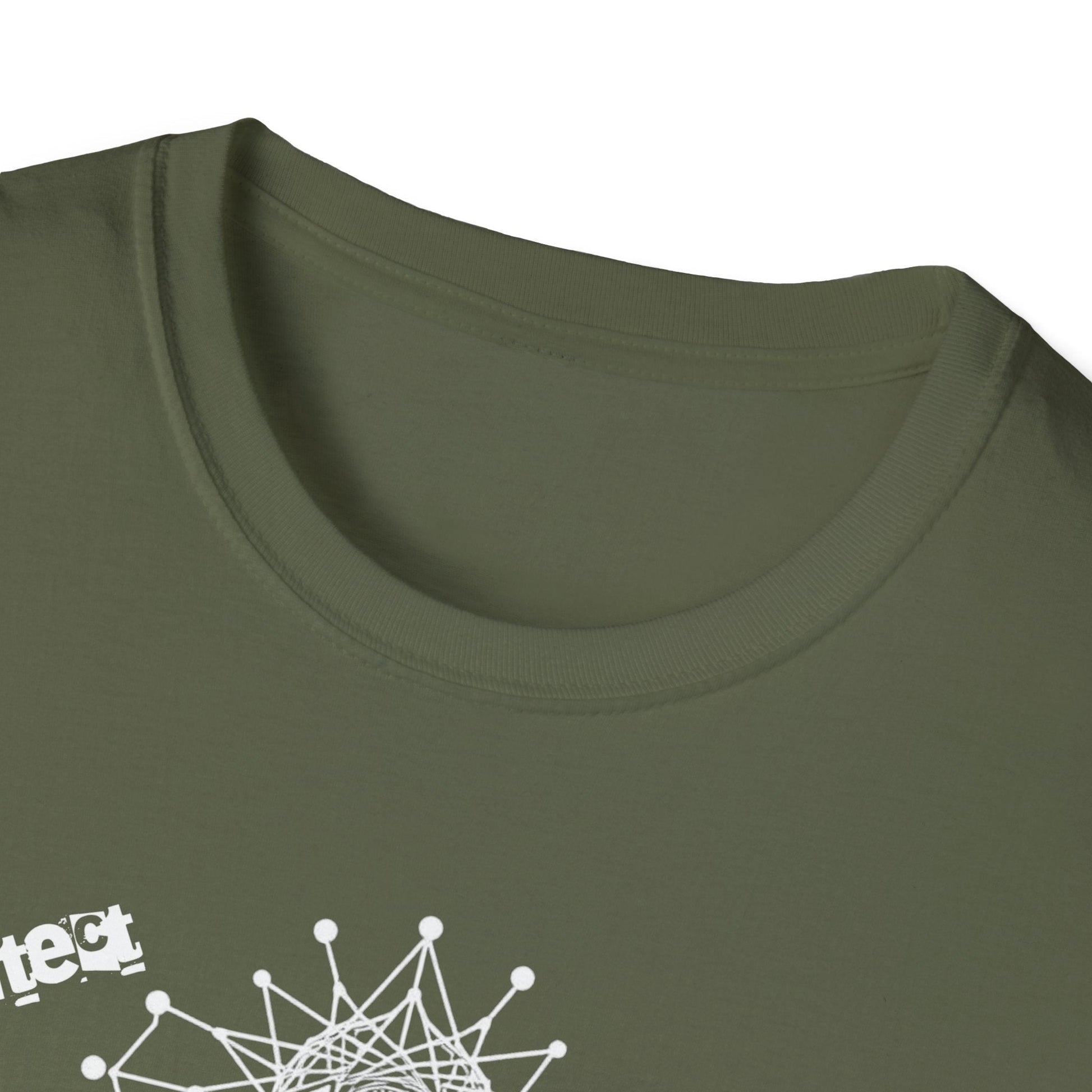 The Universe Built in Code – Brain Meets Spirit Tee Printify