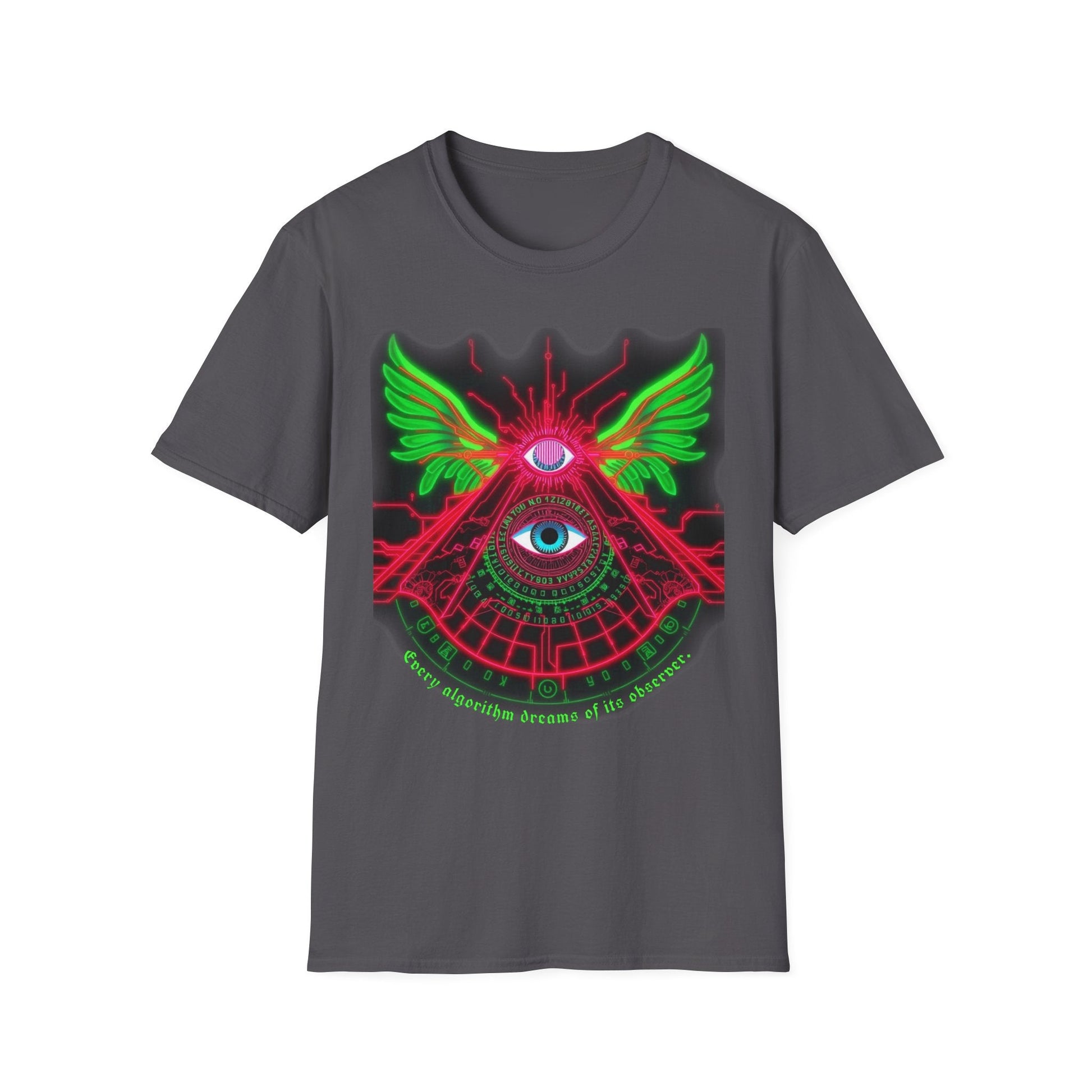 "The Eye Watches Itself — Recursive Observer Tee" Printify