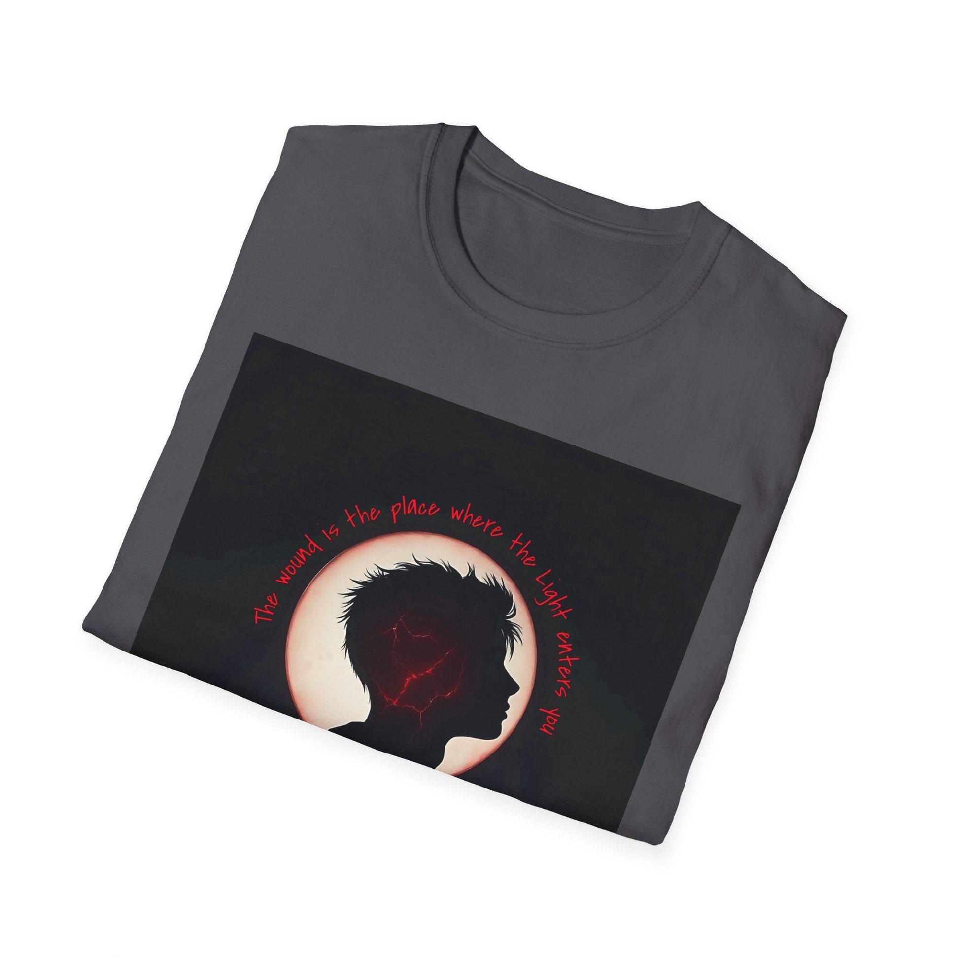 "Where the Light Breaks In — The Wound Tee" Printify