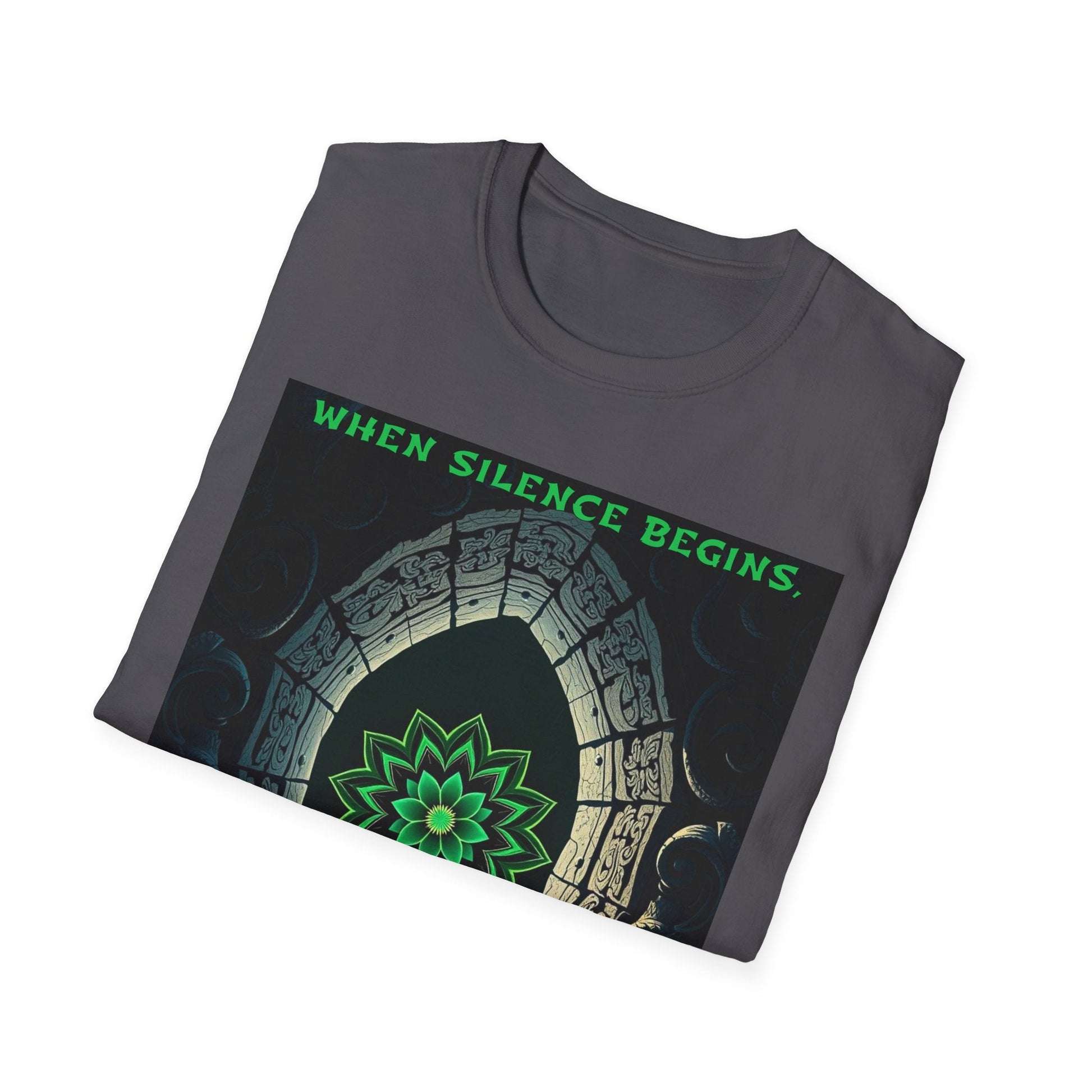 "The Quiet Path — The Sanctuary Opens Tee" Printify