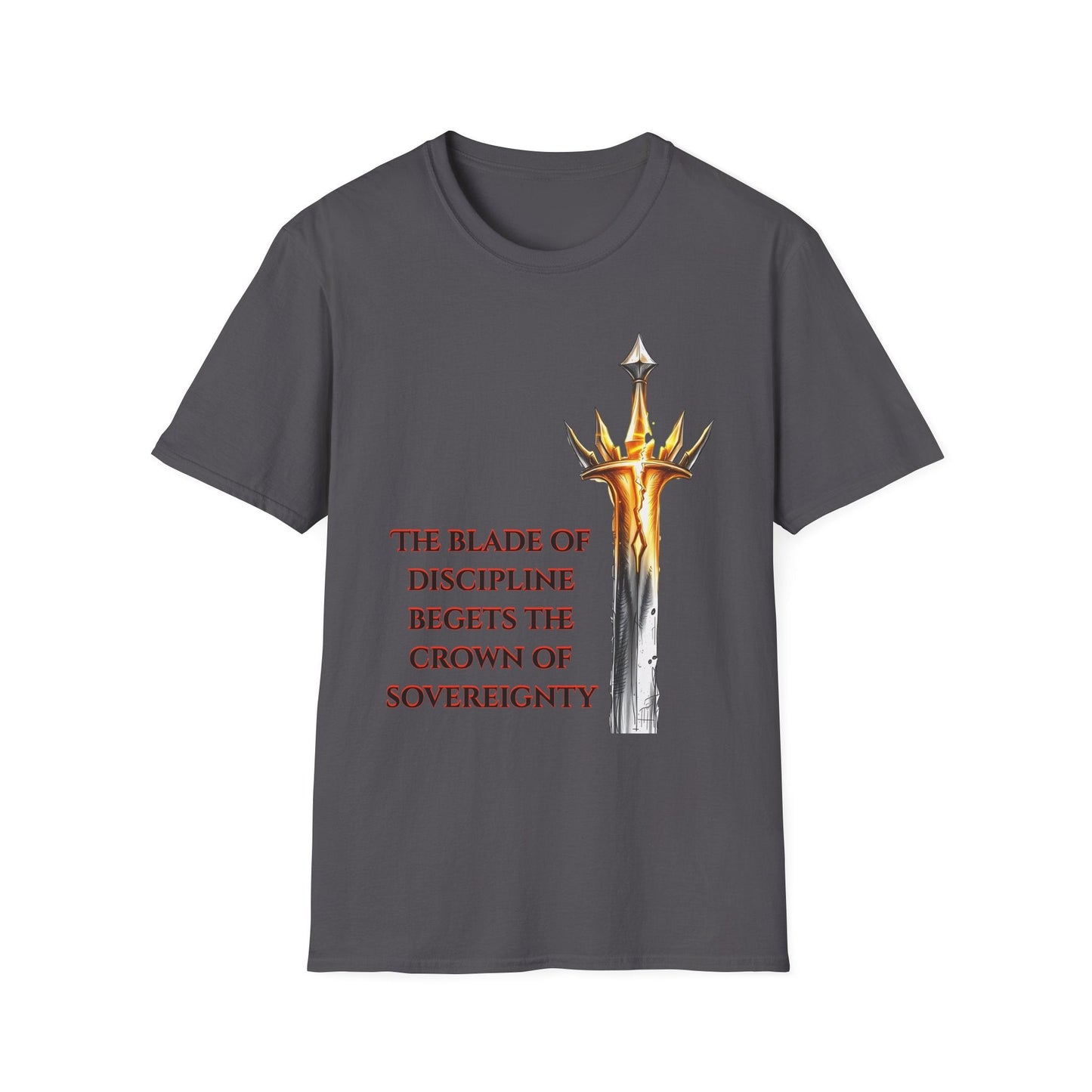 "Blade of Discipline — The Sovereign Will Tee" Printify