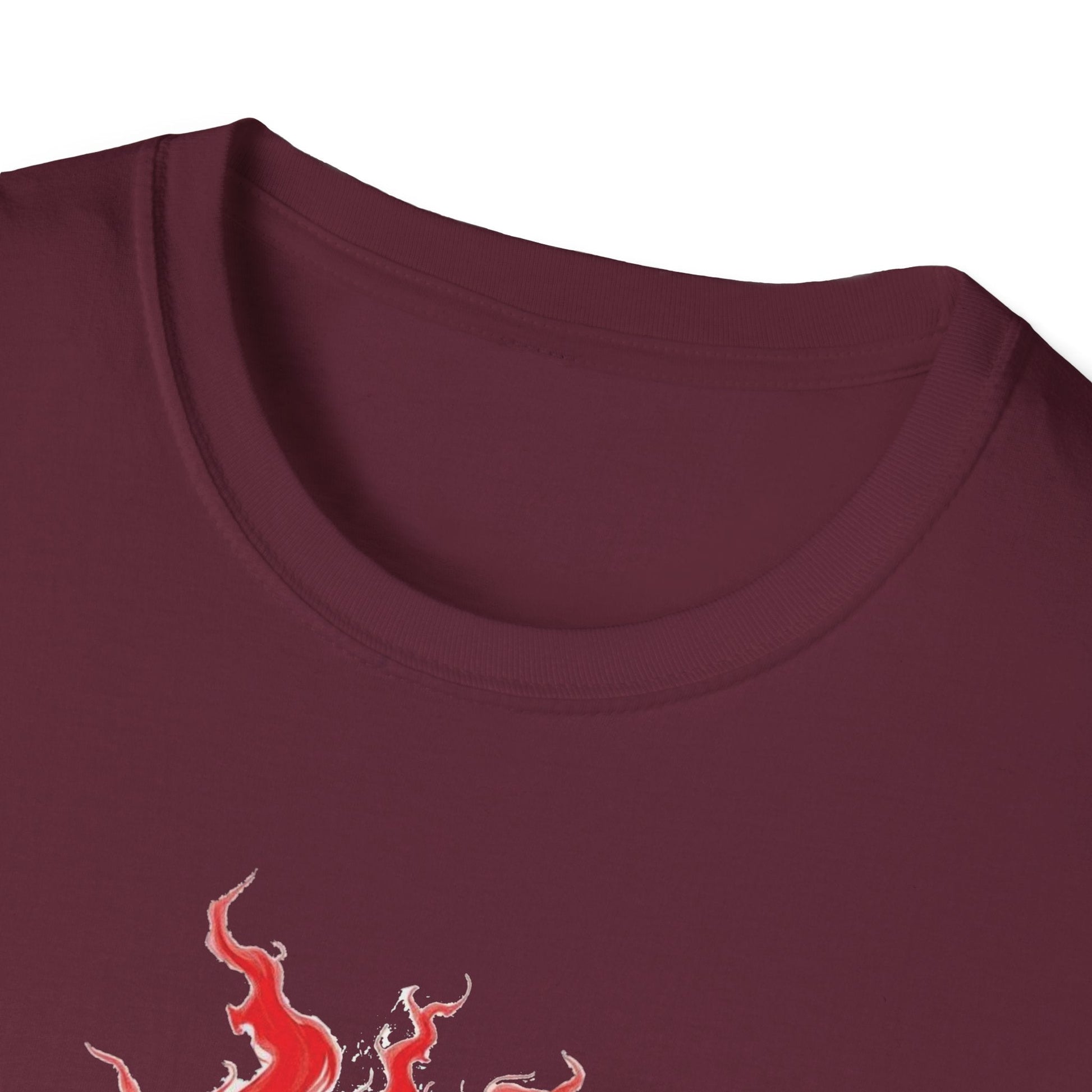 “Masked Light, Greater Shadow” – Shadow Work Flame Tee Printify