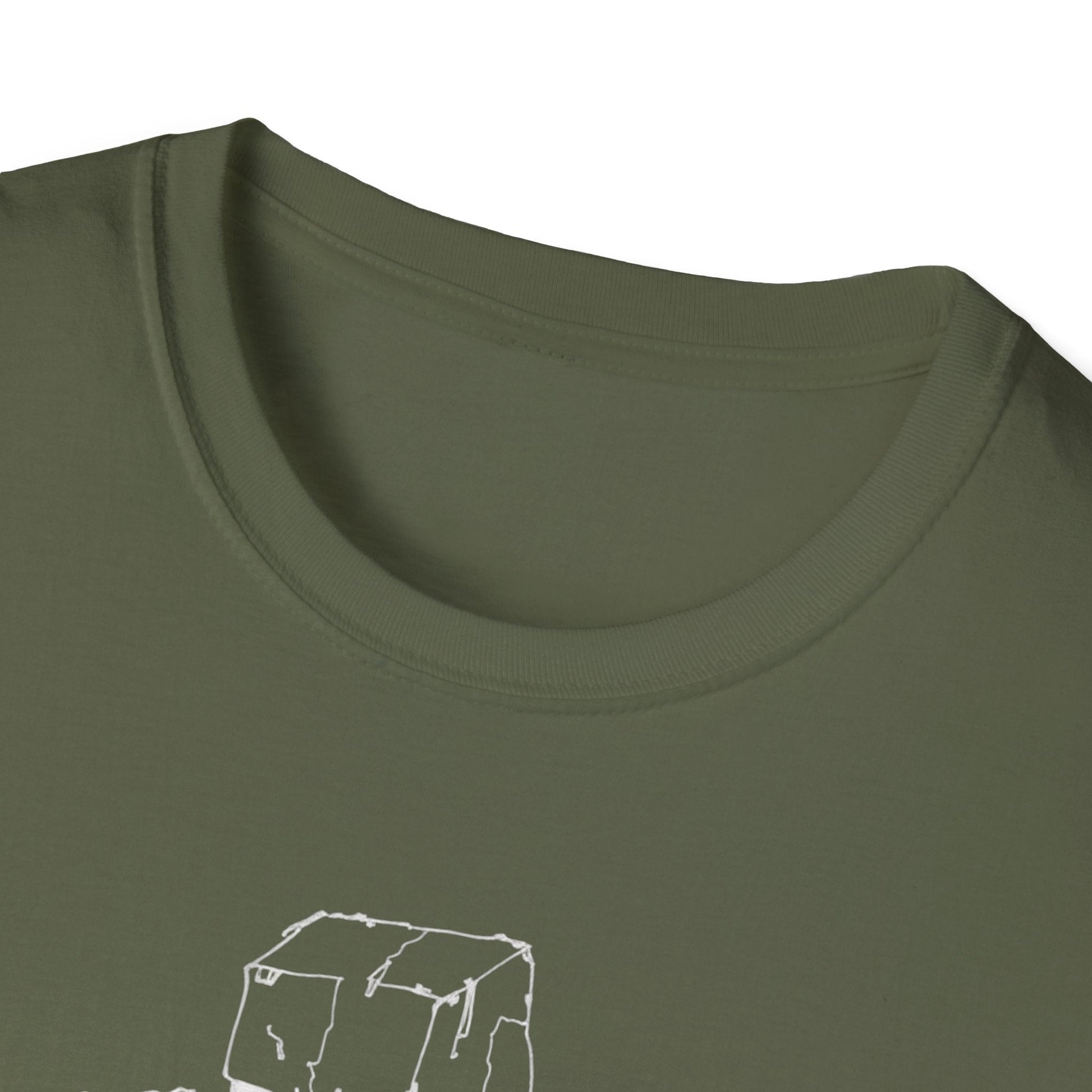 "What You Carry — The Golem Burden Tee" Printify