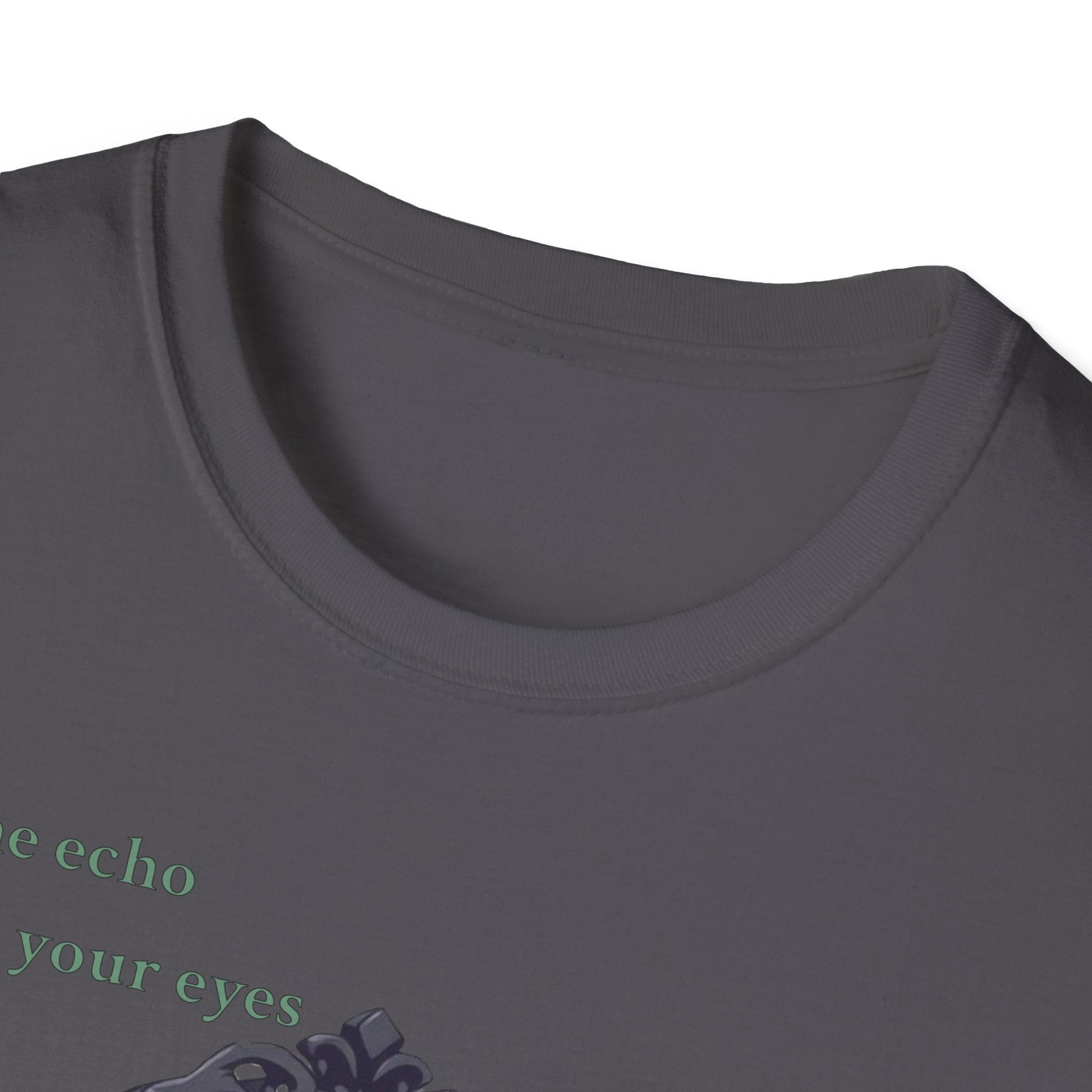 "The Witness Within — The Cracked Reflection Tee" Printify