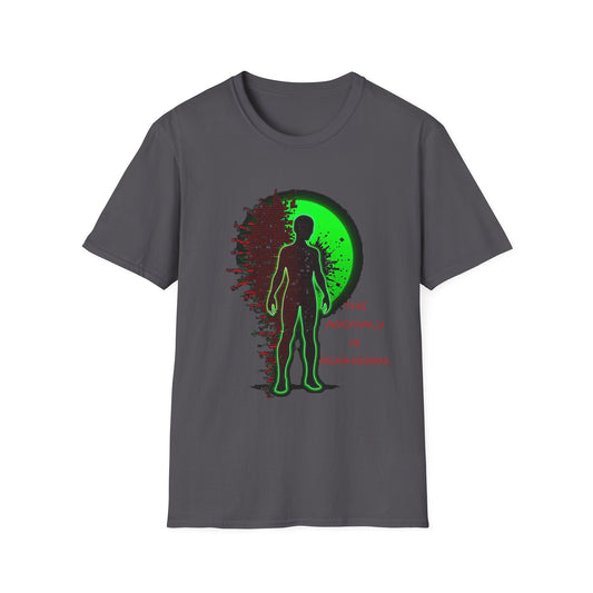 "The Anomaly Is Awakening — Glitch Consciousness Tee" Printify