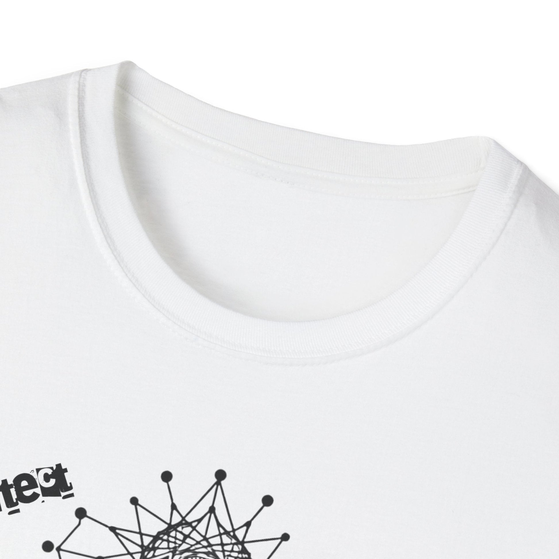 The Universe Built in Code – Brain Meets Spirit Tee Printify