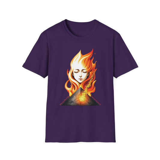 "Born of Eruption — The Molten Self Tee" Printify