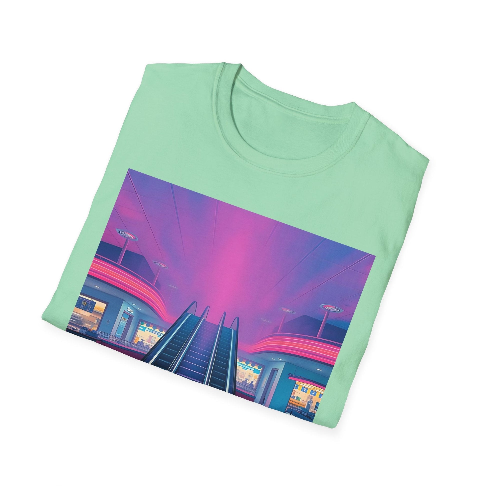 "Already Over — The Escalator Exit Tee" Printify