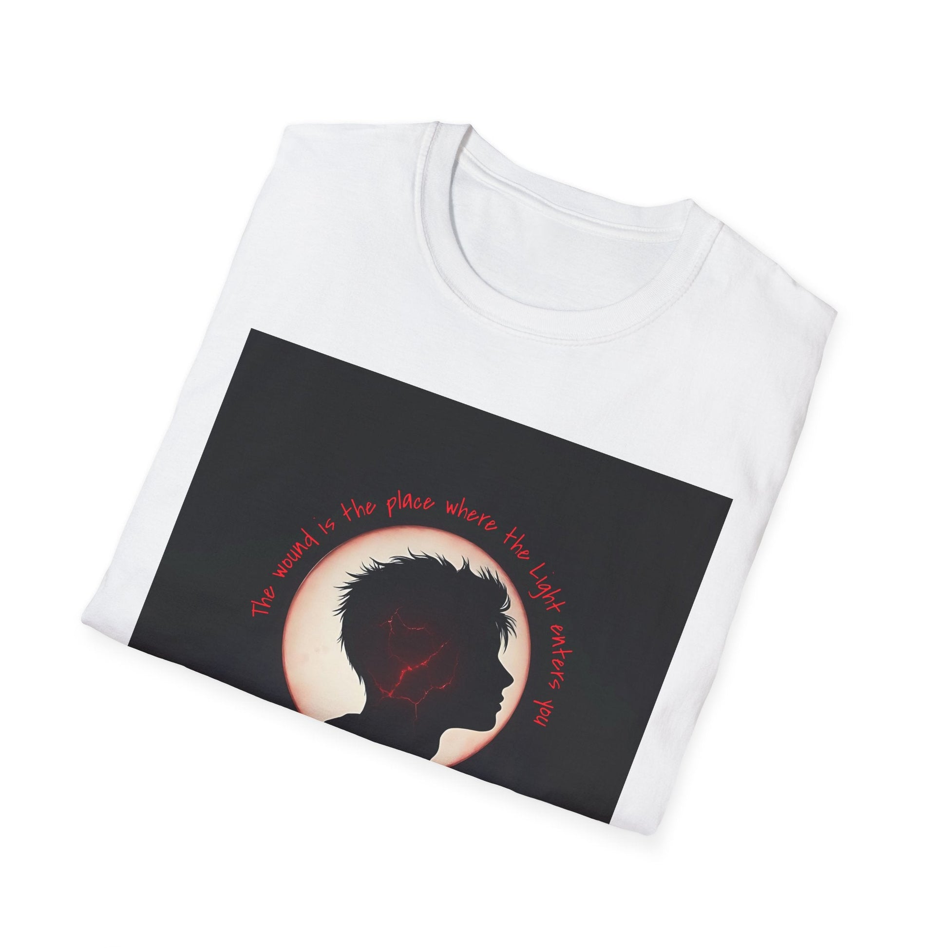 "Where the Light Breaks In — The Wound Tee" Printify