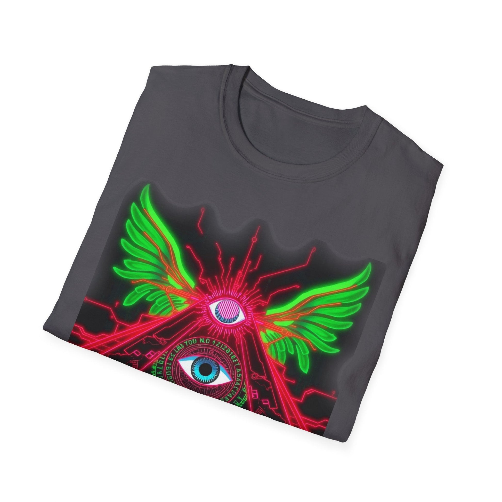 "The Eye Watches Itself — Recursive Observer Tee" Printify