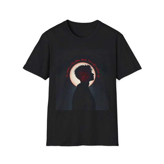 "Where the Light Breaks In — The Wound Tee" Printify