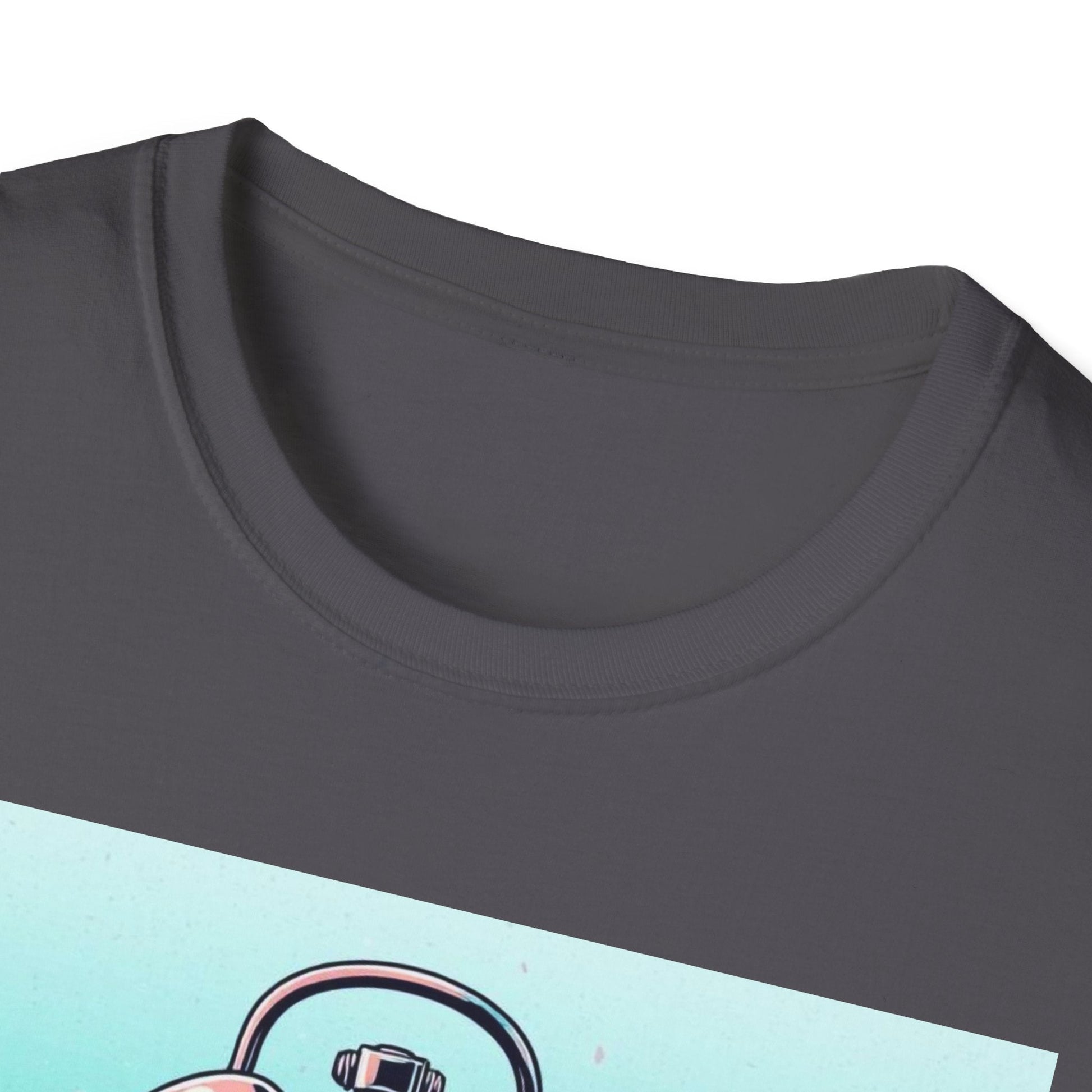 "The Clock Doesn’t Work Here — Drip Time Surrealist Tee" Printify