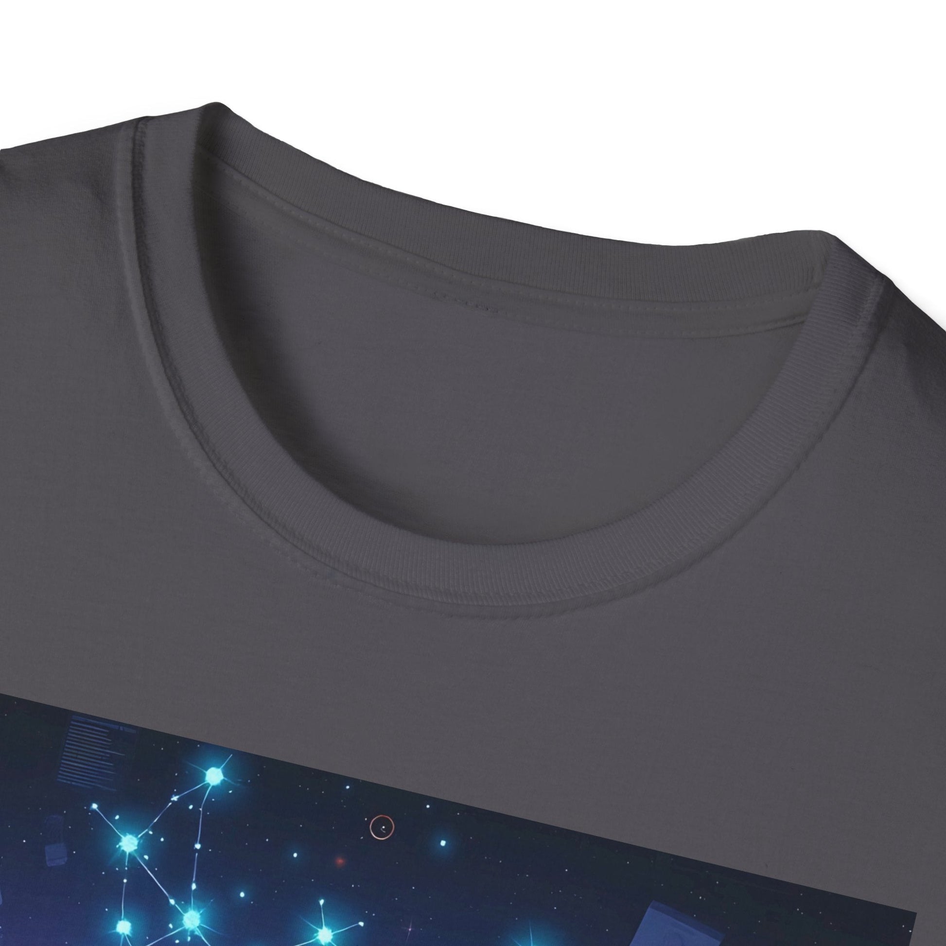 "Dreaming in Dial-Up Tones — Drip Time Surrealist Tee" Printify